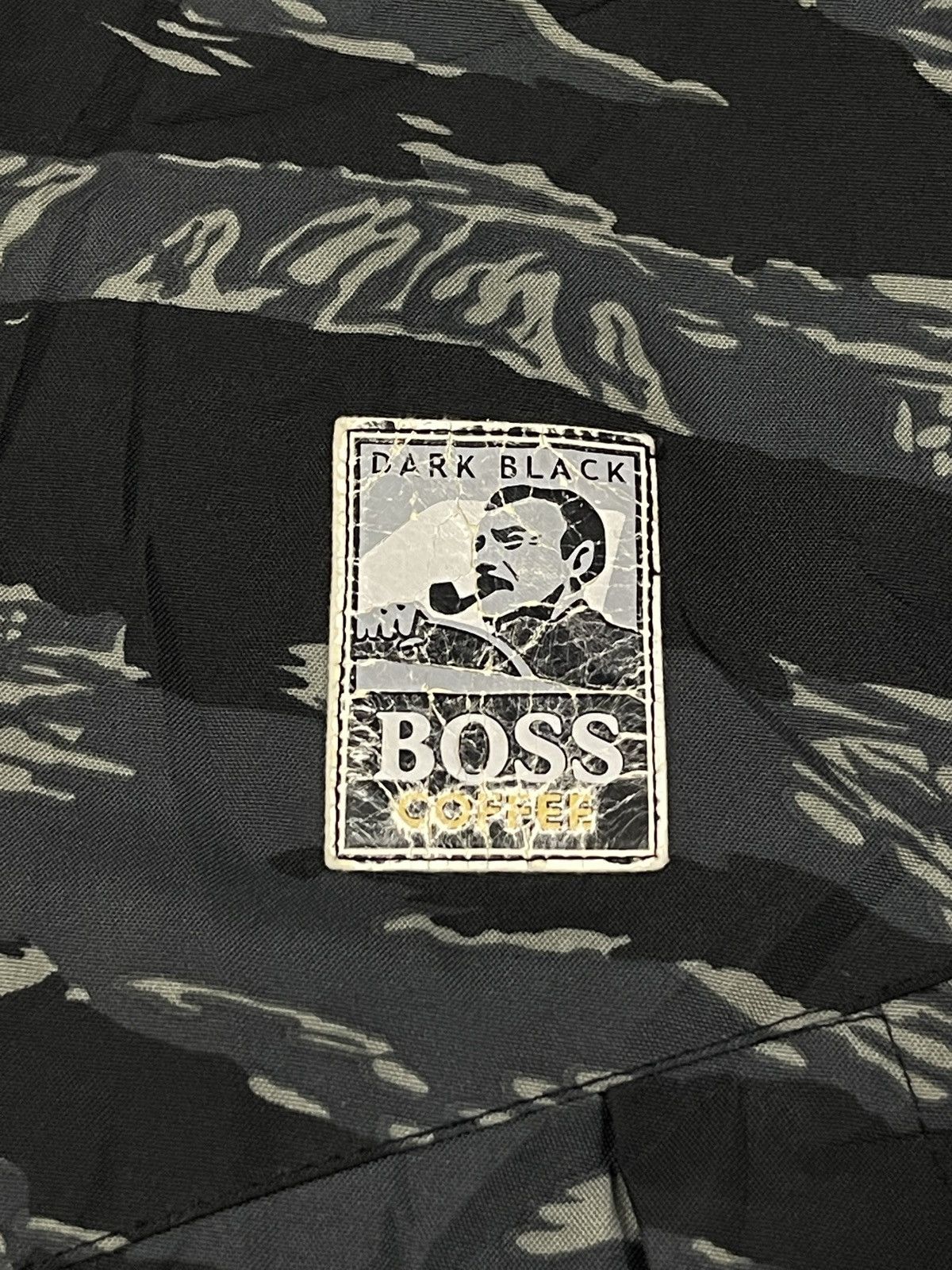 Vintage Vintage Tiger Stripe Jacket Boss Coffee Size US XL / EU 56 / 4 - 7 Thumbnail