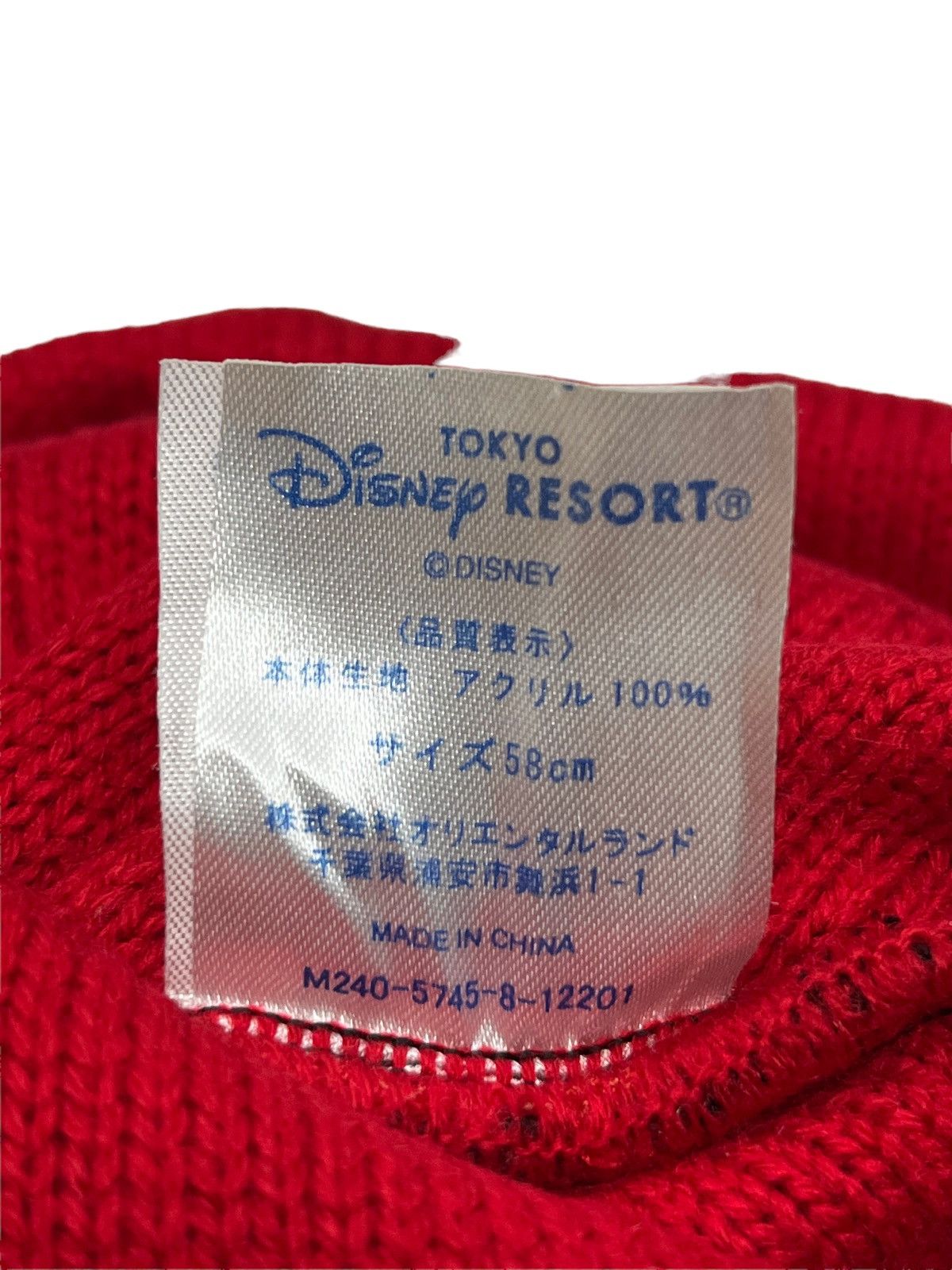 Mickey Mouse TOKYO DISNEY MICKEY MOUSE Acrylic Ear Beanie Hat Size ONE SIZE - 7 Preview