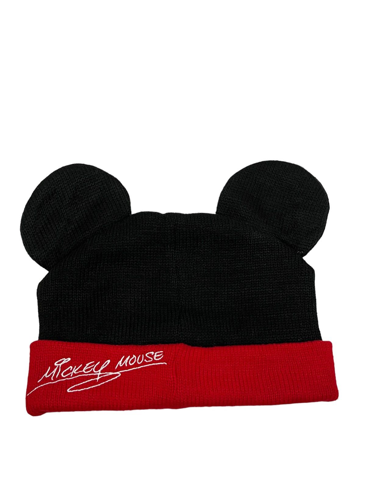 Mickey Mouse TOKYO DISNEY MICKEY MOUSE Acrylic Ear Beanie Hat Size ONE SIZE - 5 Thumbnail