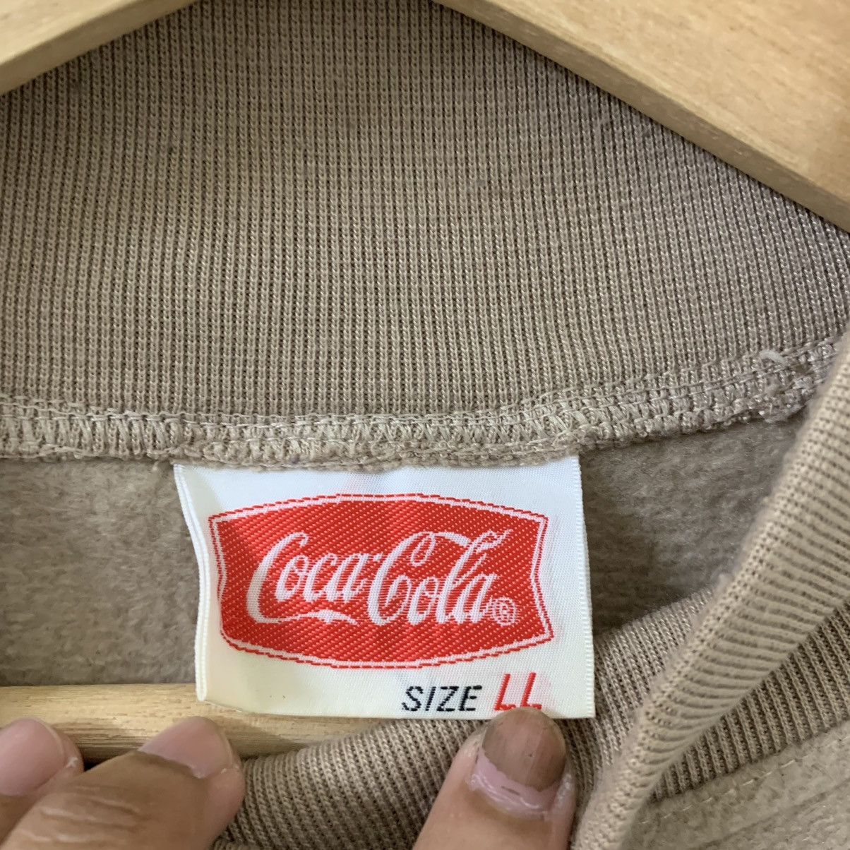 Coca Cola × Vintage VINTAGE 1994 COKE SWEATSHIRT Size US L / EU 52-54 / 3 - 3 Thumbnail