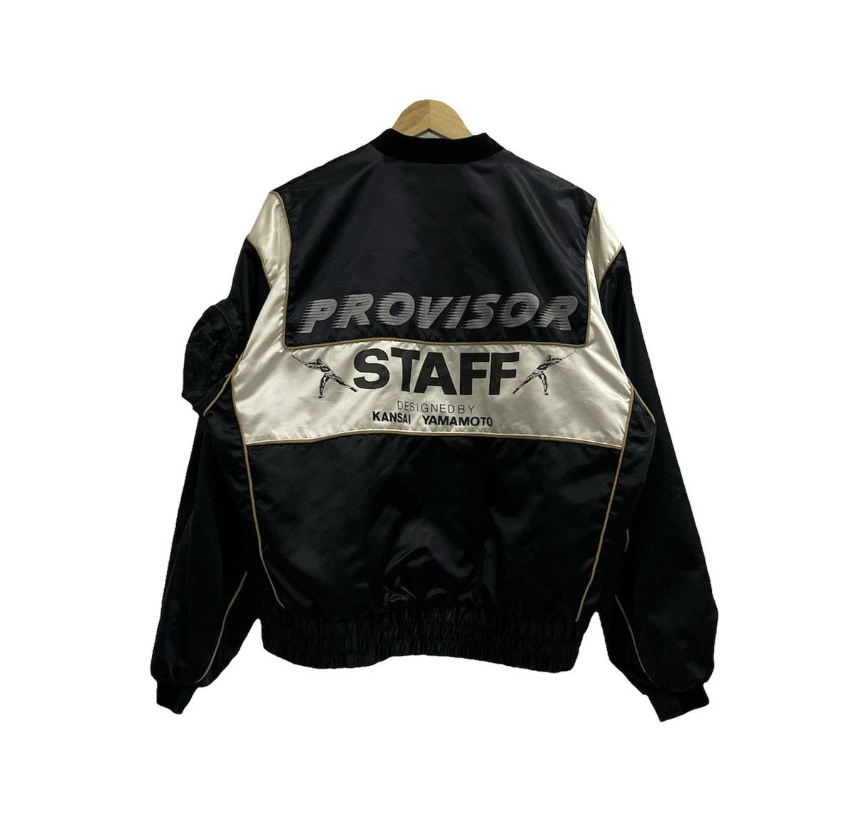 Kansai Yamamoto Vintage Kansai Yamamoto X Daiwa Bomber Jacket Size US L / EU 52-54 / 3 - 1 Thumbnail