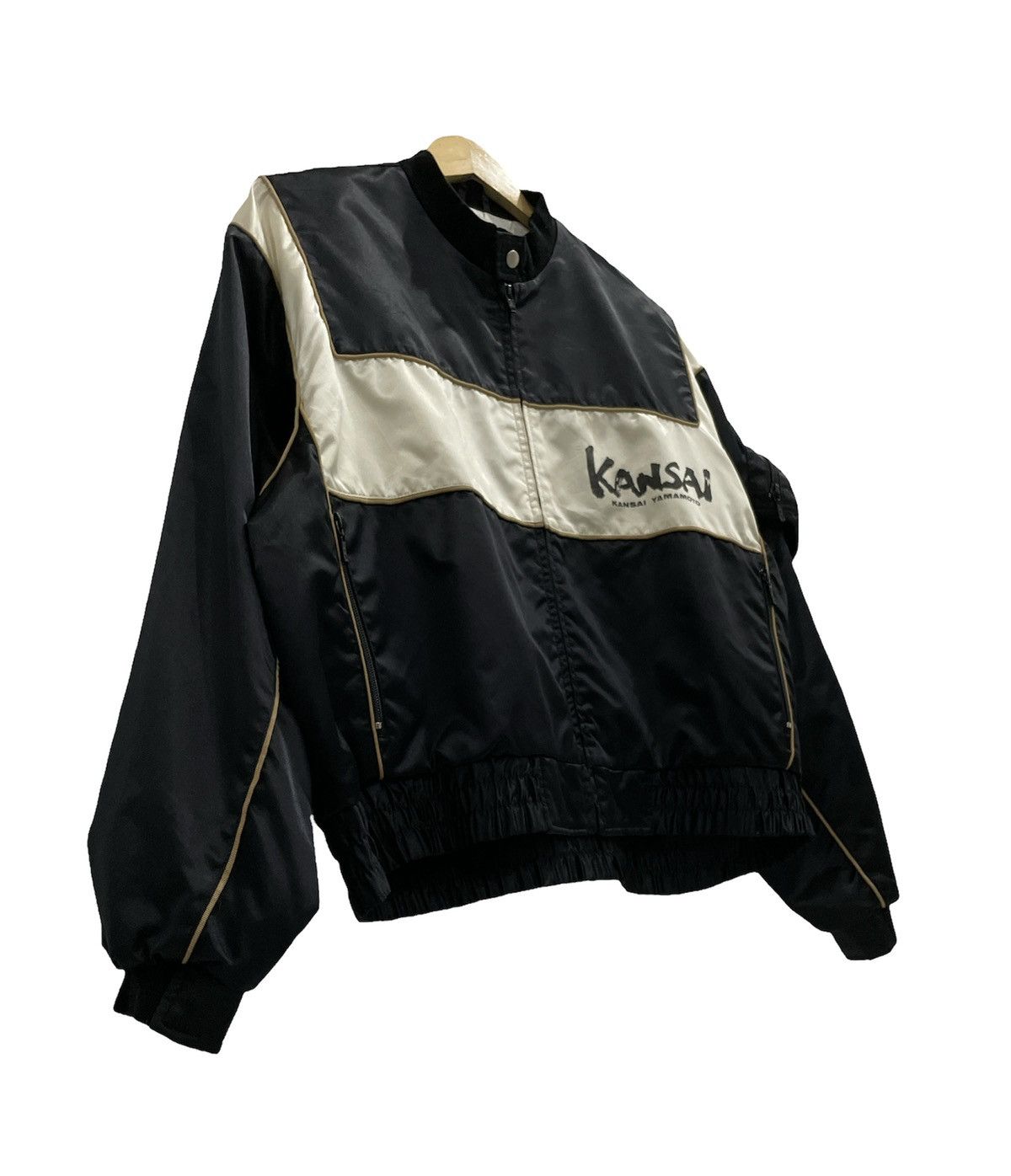 Kansai Yamamoto Vintage Kansai Yamamoto X Daiwa Bomber Jacket Size US L / EU 52-54 / 3 - 6 Thumbnail
