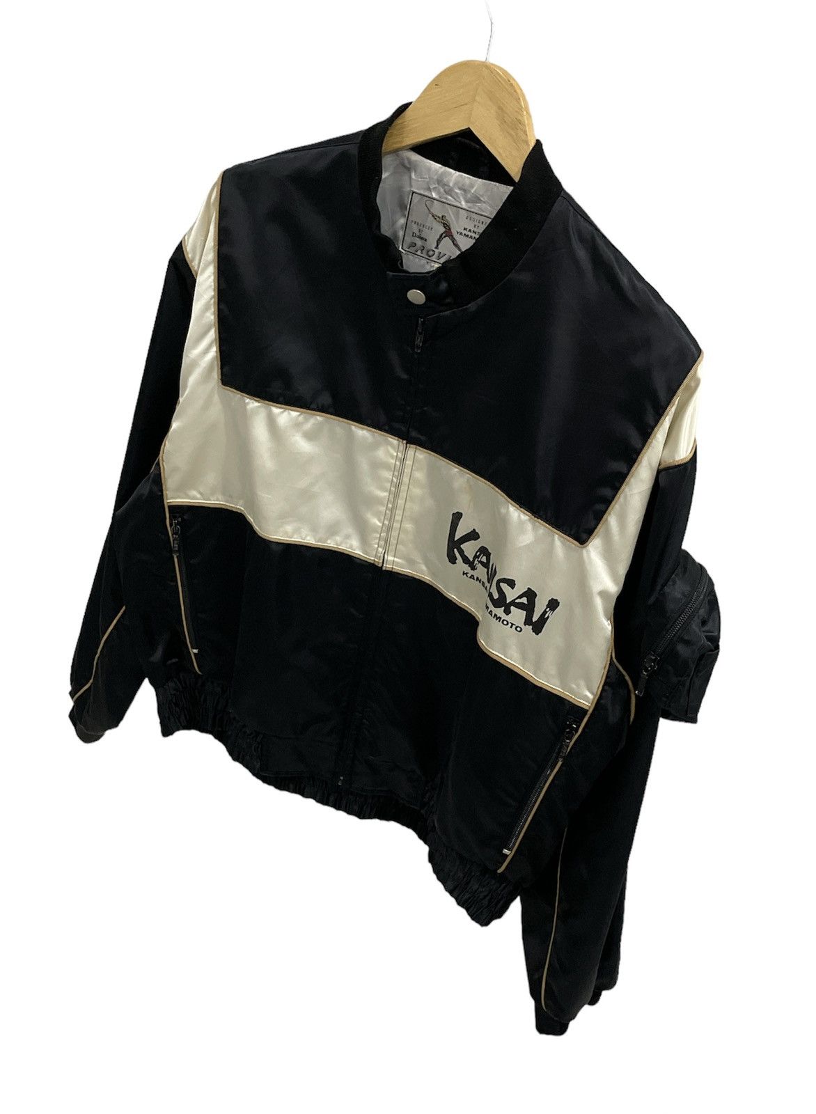 Kansai Yamamoto Vintage Kansai Yamamoto X Daiwa Bomber Jacket Size US L / EU 52-54 / 3 - 8 Thumbnail