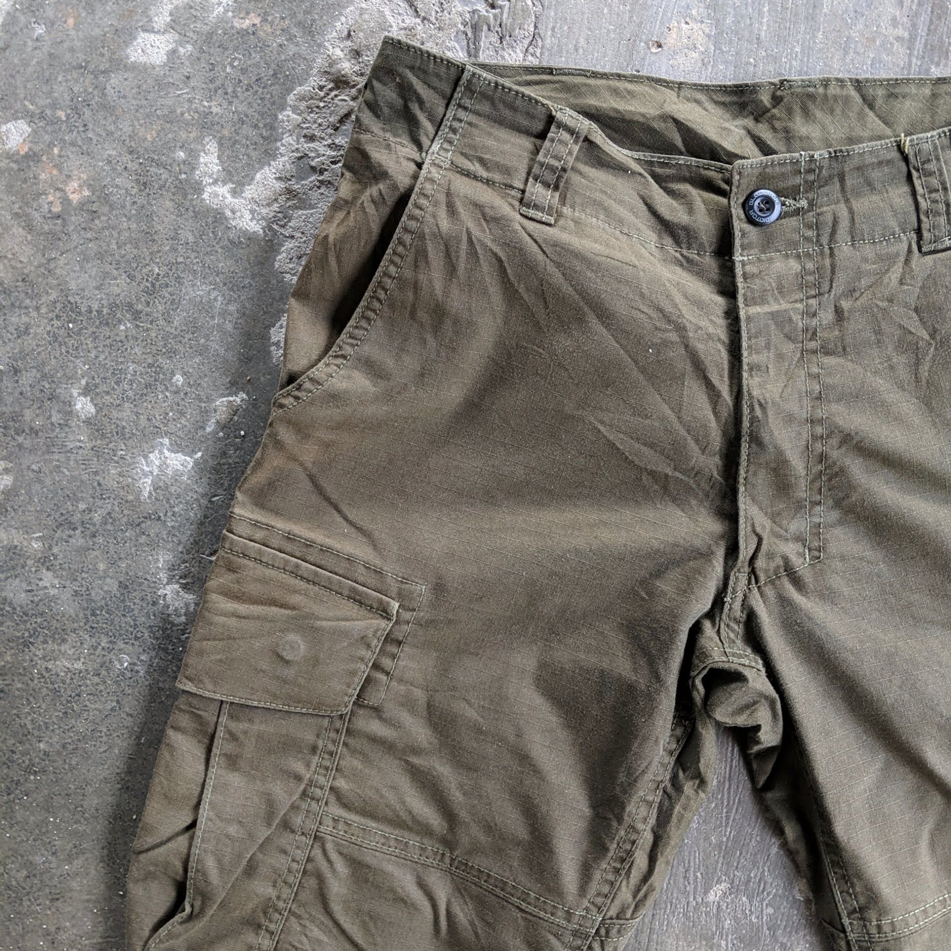 Japanese Brand W29 Vintage Gladiator Workwear Distressed Cargo Pants Size US 29 - 3 Thumbnail