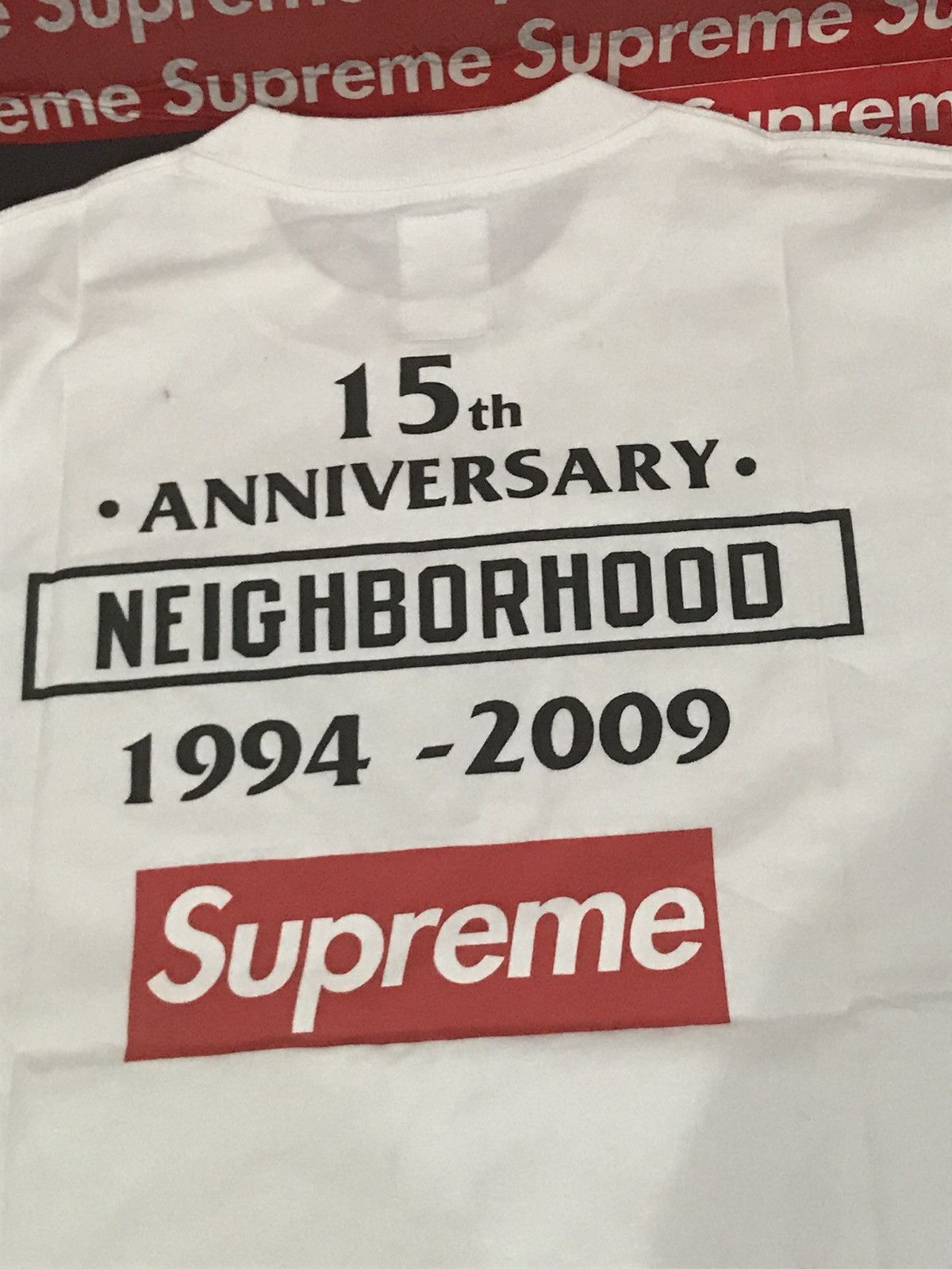 Supreme Neighborhood X Supreme 15th Anniversary Tee | Grailed