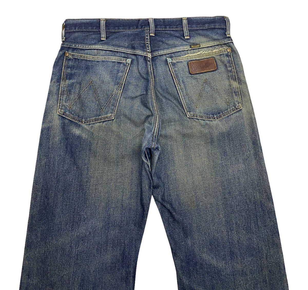 Vintage WRANGLER X MY NEIGHBORS THE YAMADAS CUSTOM DENIM PANTS Size US 35 - 4 Thumbnail
