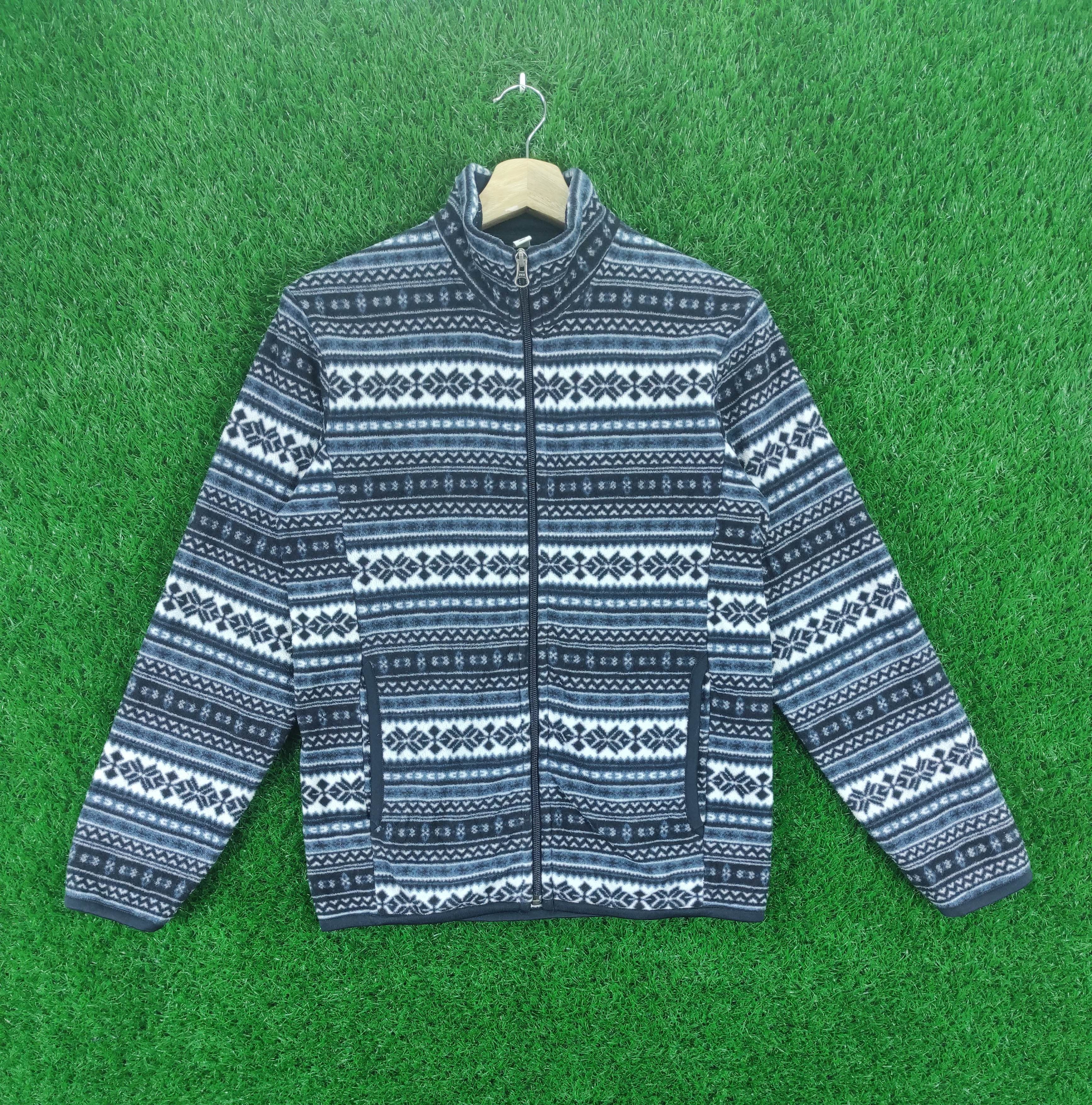 Uniqlo Fleece Native Pattern Jacket