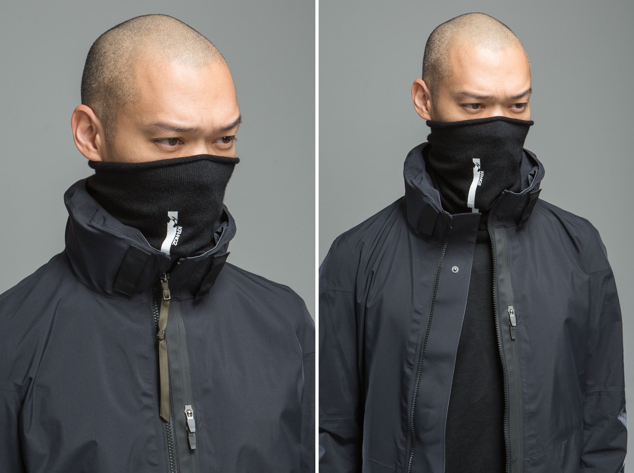 KR-NG2 cashmere neck gaiter