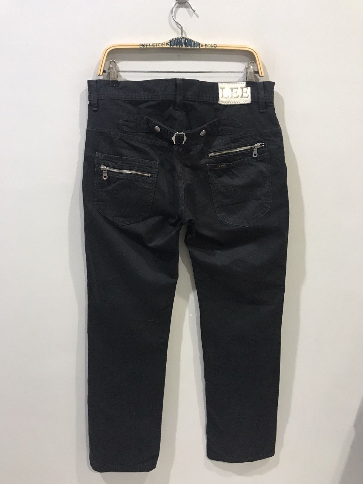 Lee Lee Riders Zipper Seditionaries Punk Street Slim Fit Pant Size US 33 - 13 Thumbnail