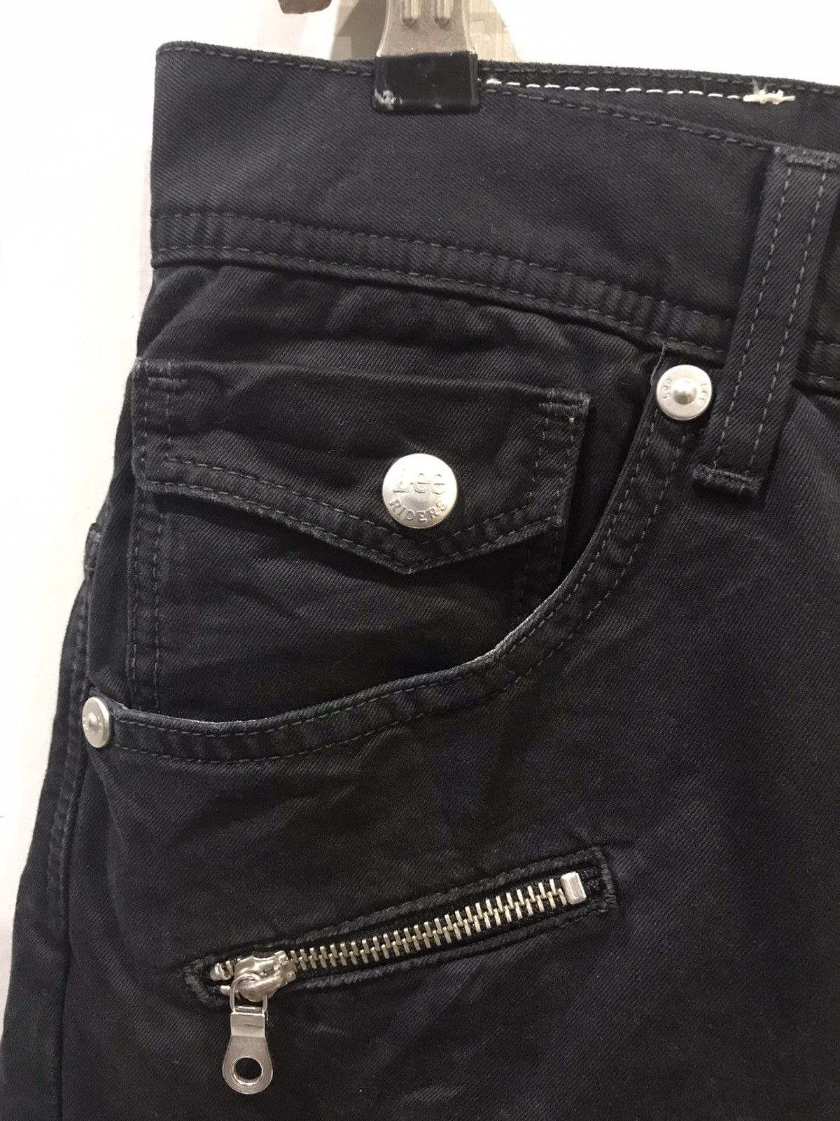 Lee Lee Riders Zipper Seditionaries Punk Street Slim Fit Pant Size US 33 - 8 Thumbnail