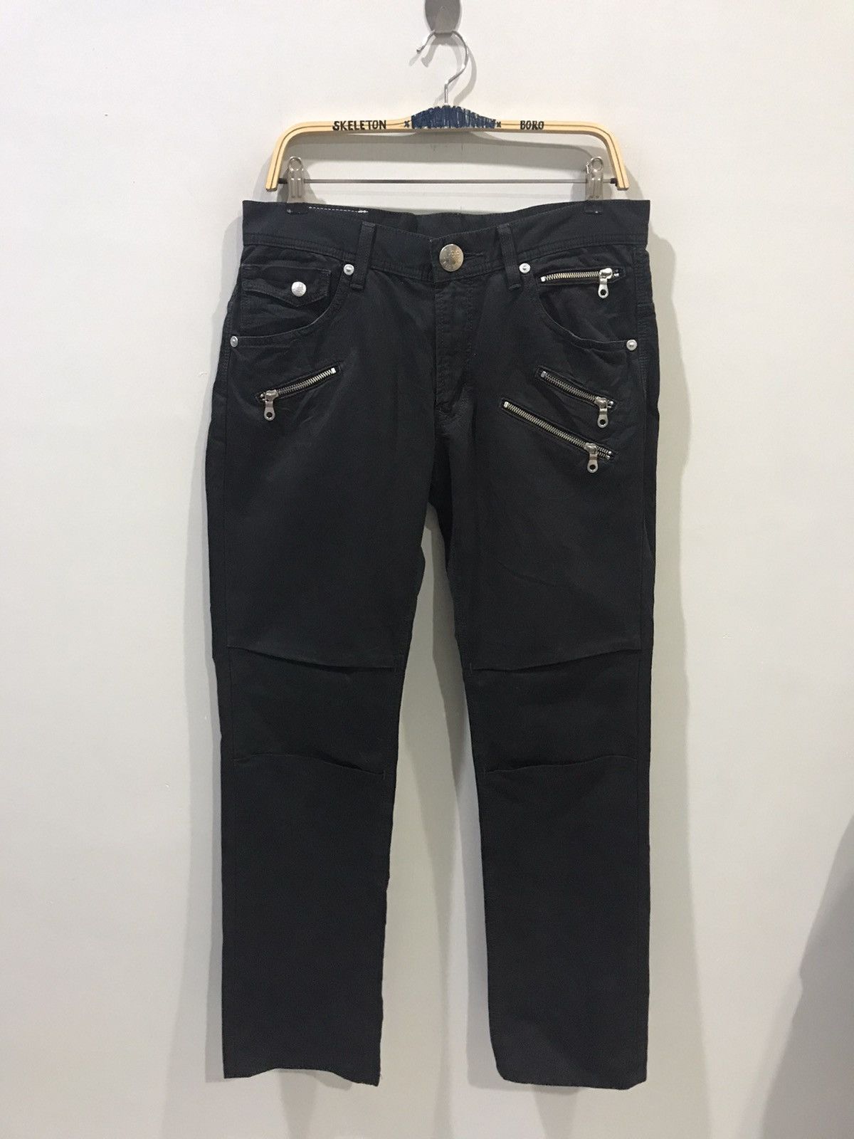 Lee Lee Riders Zipper Seditionaries Punk Street Slim Fit Pant Size US 33 - 1 Thumbnail