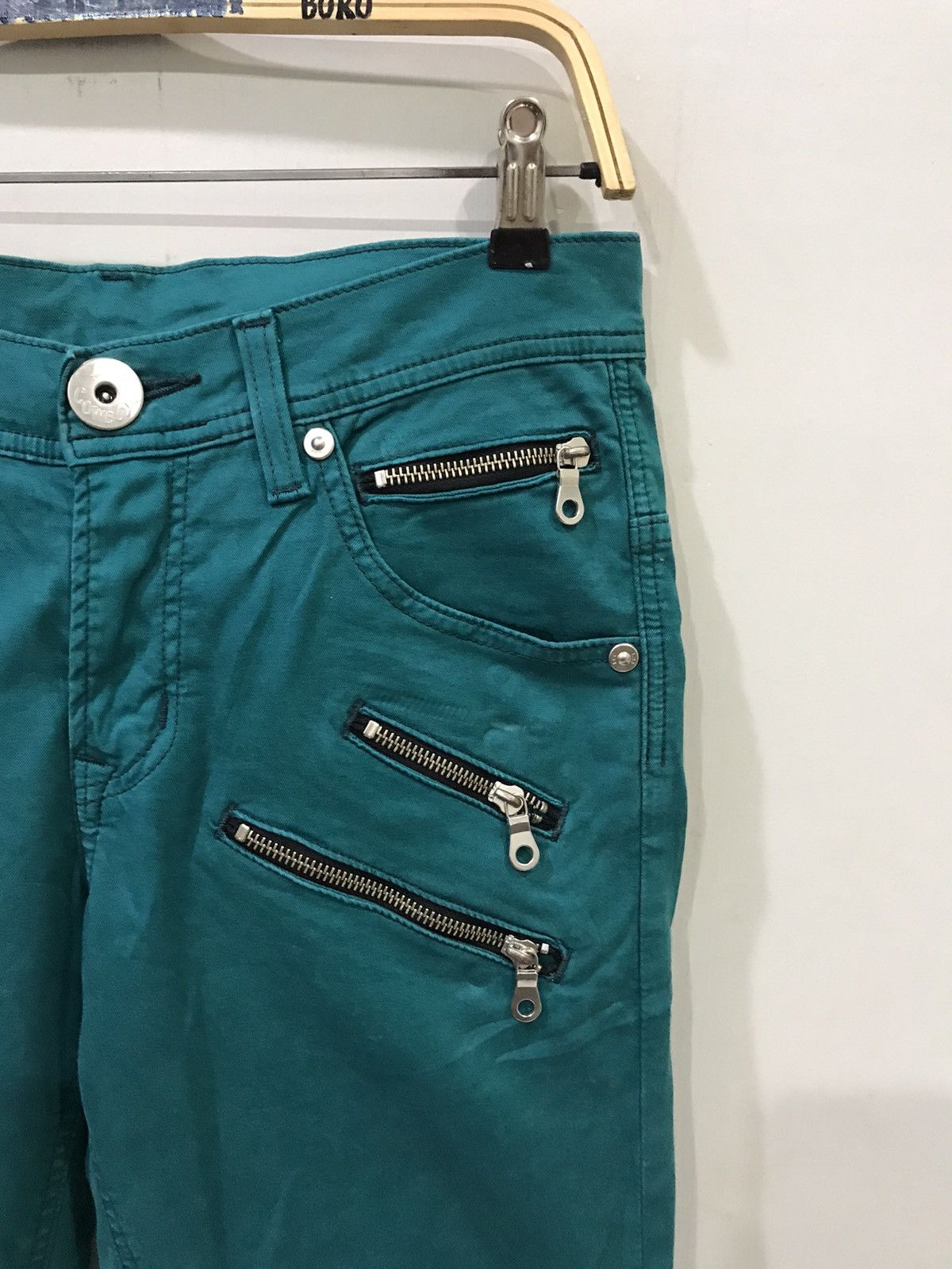 Lee × Seditionaries Lee Cowboy Zipper Seditionaries Stretchable Skinny Pant Size US 31 - 2 Thumbnail
