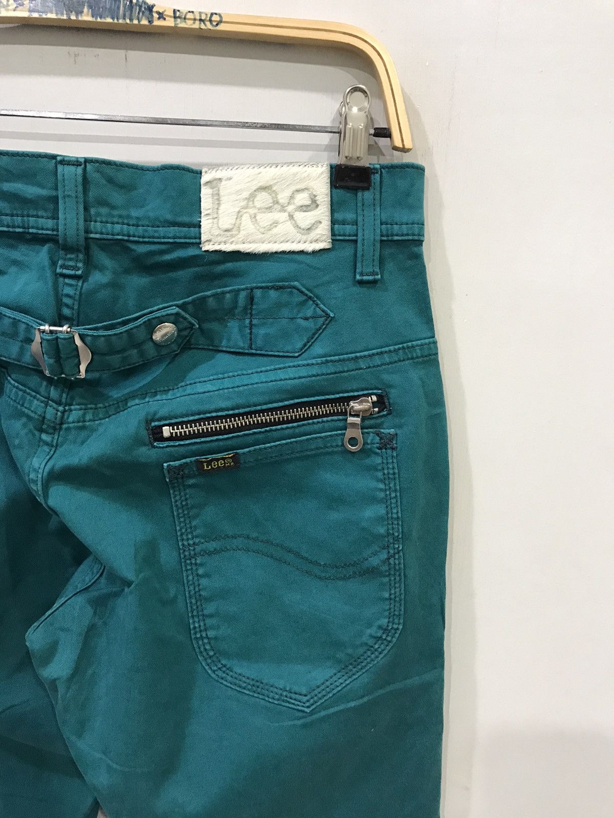 Lee × Seditionaries Lee Cowboy Zipper Seditionaries Stretchable Skinny Pant Size US 31 - 7 Thumbnail