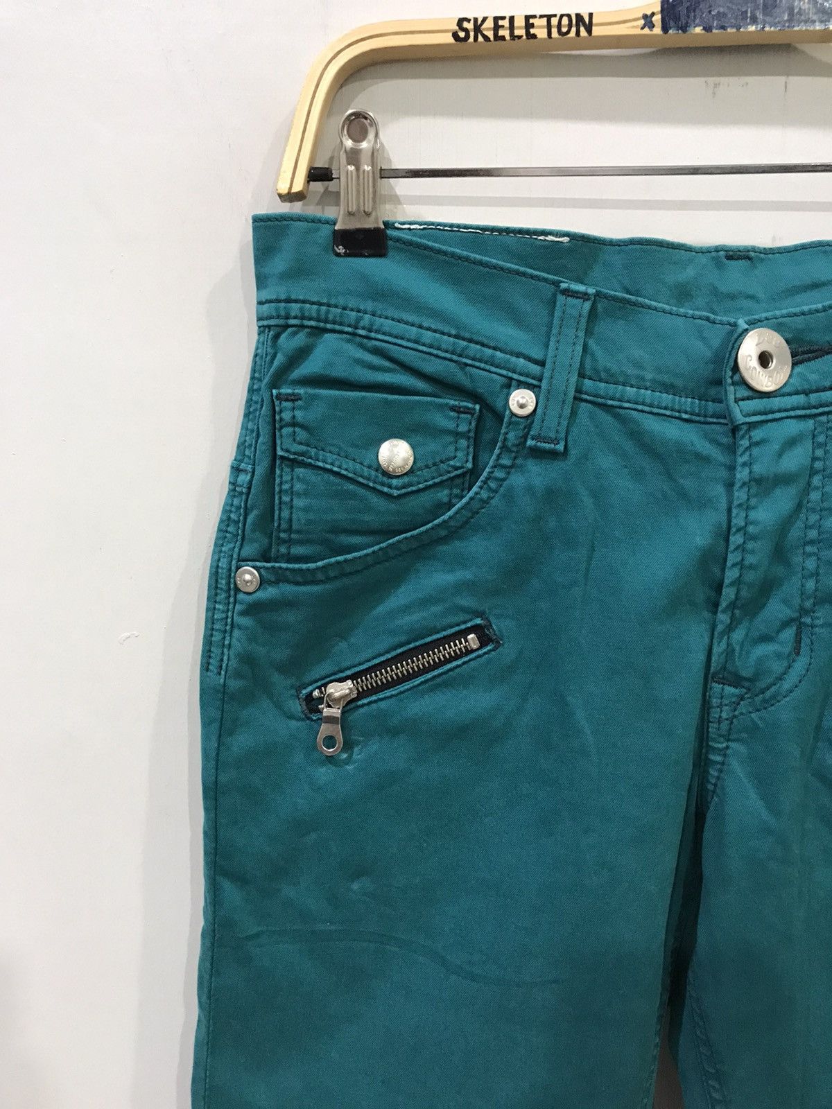 Lee × Seditionaries Lee Cowboy Zipper Seditionaries Stretchable Skinny Pant Size US 31 - 3 Thumbnail