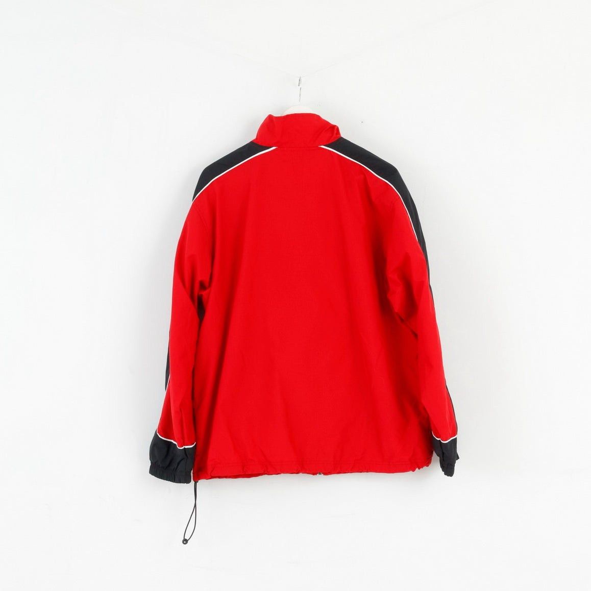 Nike Nike Mens L Jacket Red Active Full Zipper Nylon 2500 Size US L / EU 52-54 / 3 - 7 Thumbnail