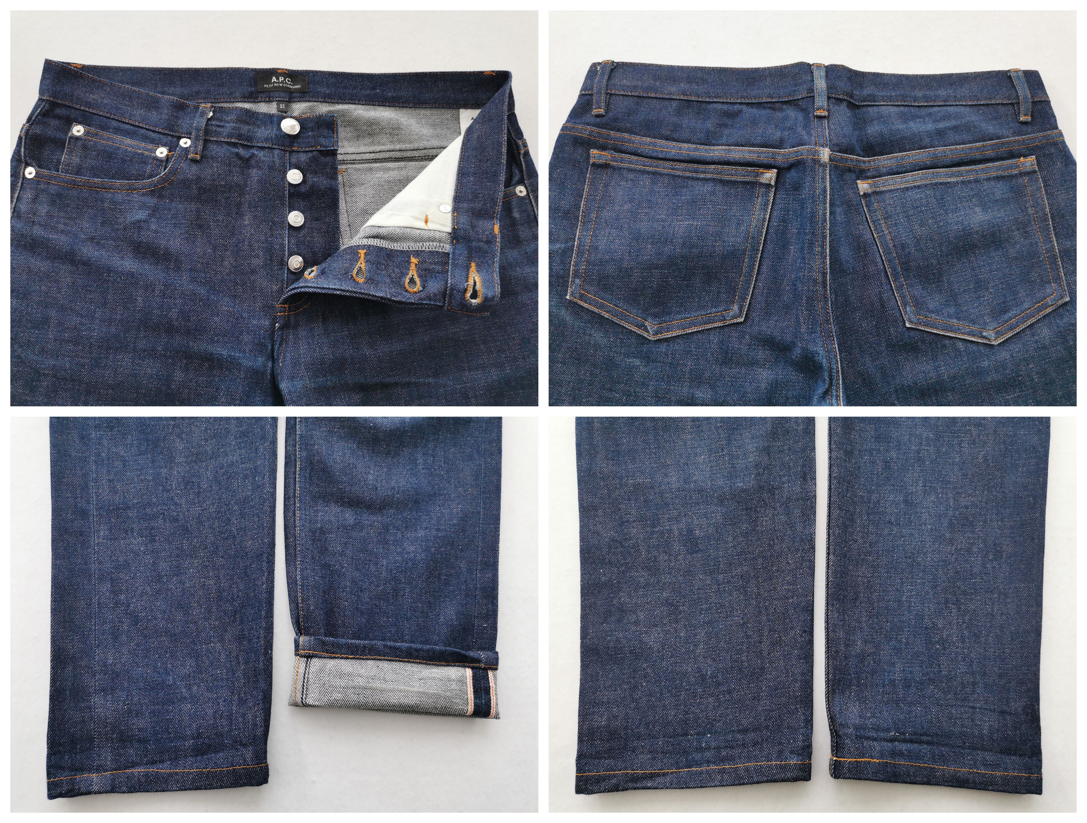 A.P.C. Vintage A.P.C. Selvedge Denim Jeans Pants Size 34/32x34 Size US 34 / EU 50 - 7 Thumbnail