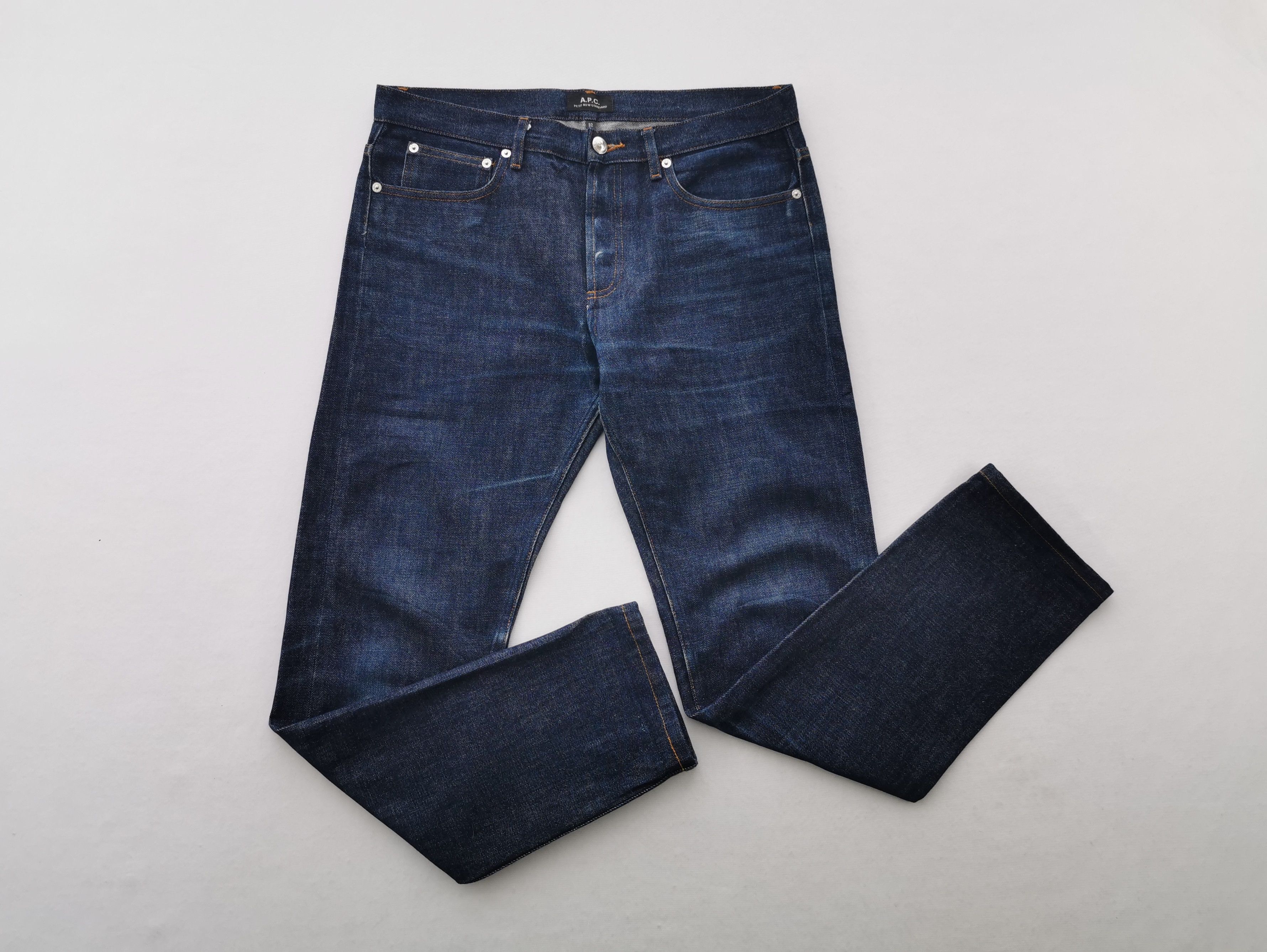 Vintage A.P.C. Selvedge Denim Jeans Pants Size 34/32x34