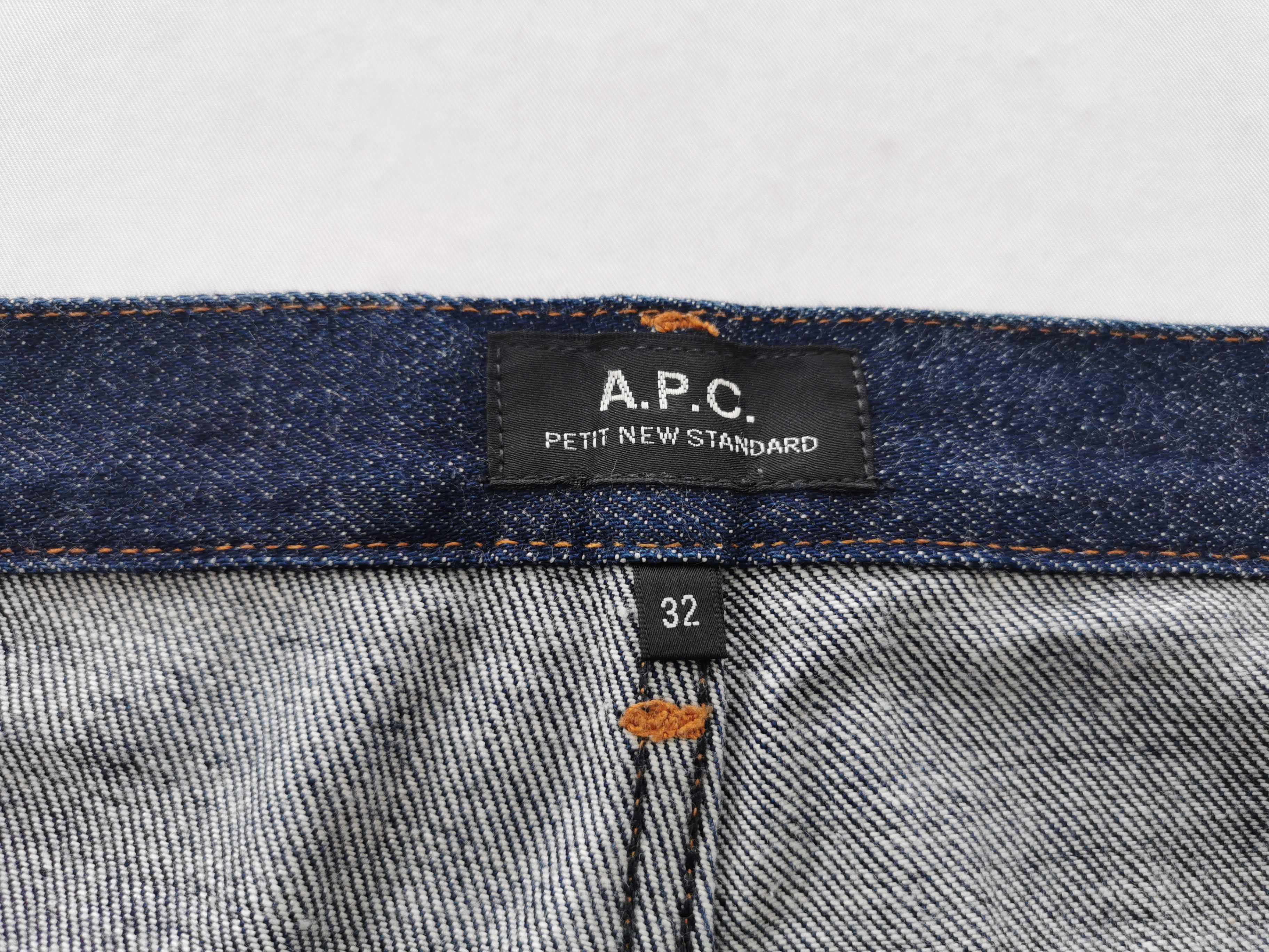 A.P.C. Vintage A.P.C. Selvedge Denim Jeans Pants Size 34/32x34 Size US 34 / EU 50 - 8 Thumbnail