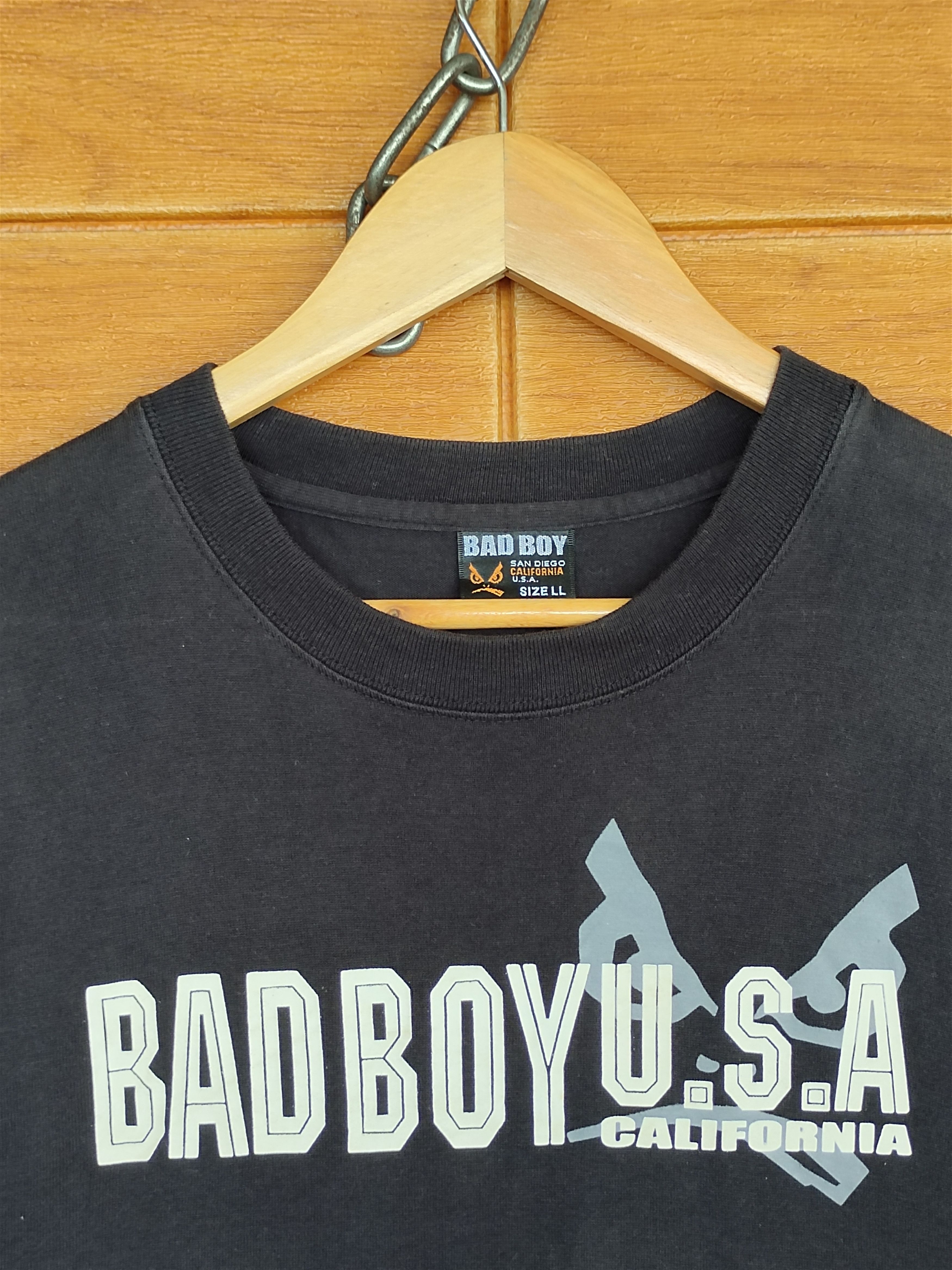 Hook-Ups Vintage Bad Boy Usa Hip Hop Streetwear T-Shirt Size US M / EU 48-50 / 2 - 5 Thumbnail