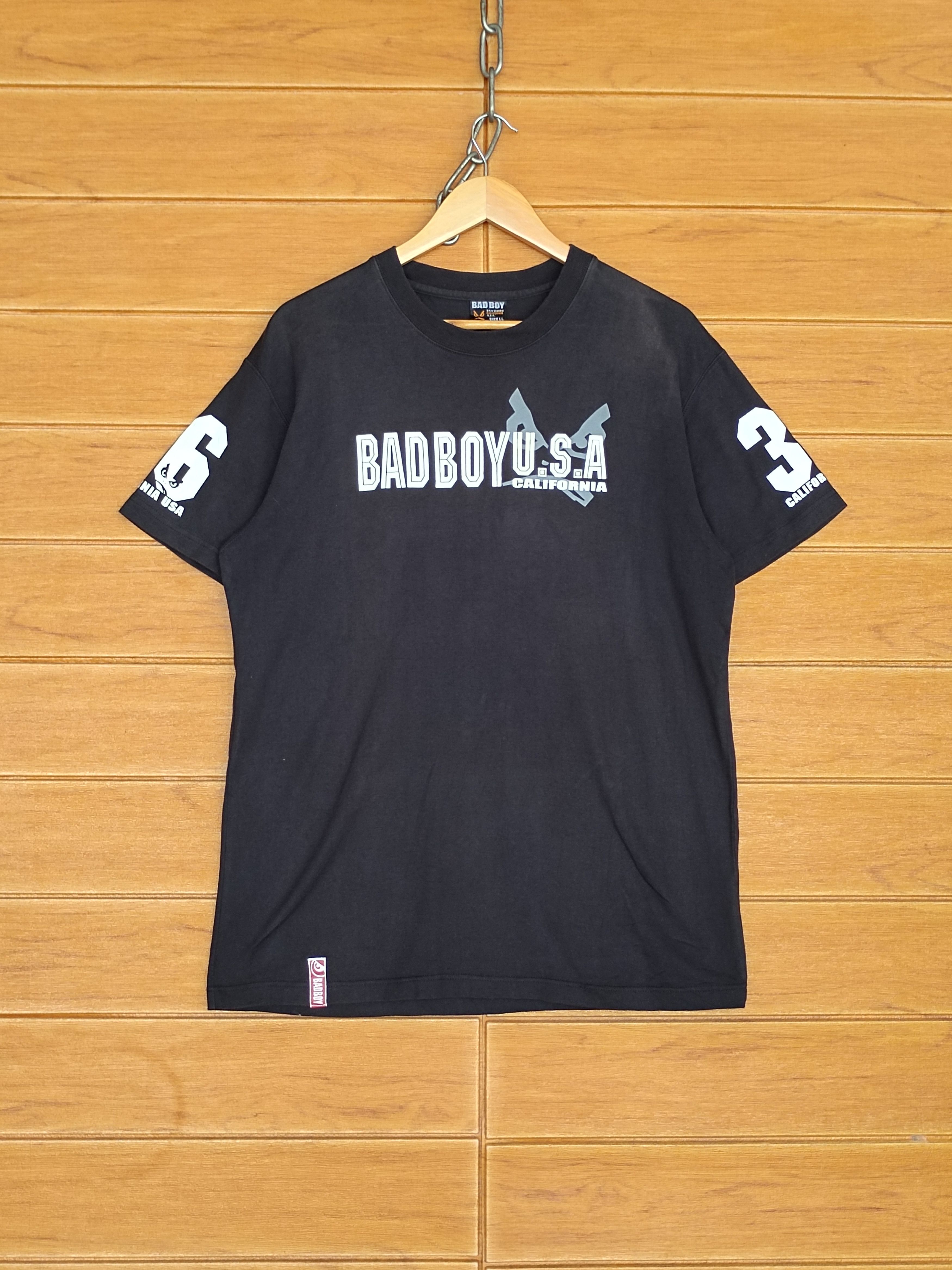 Hook-Ups Vintage Bad Boy Usa Hip Hop Streetwear T-Shirt Size US M / EU 48-50 / 2 - 1 Thumbnail