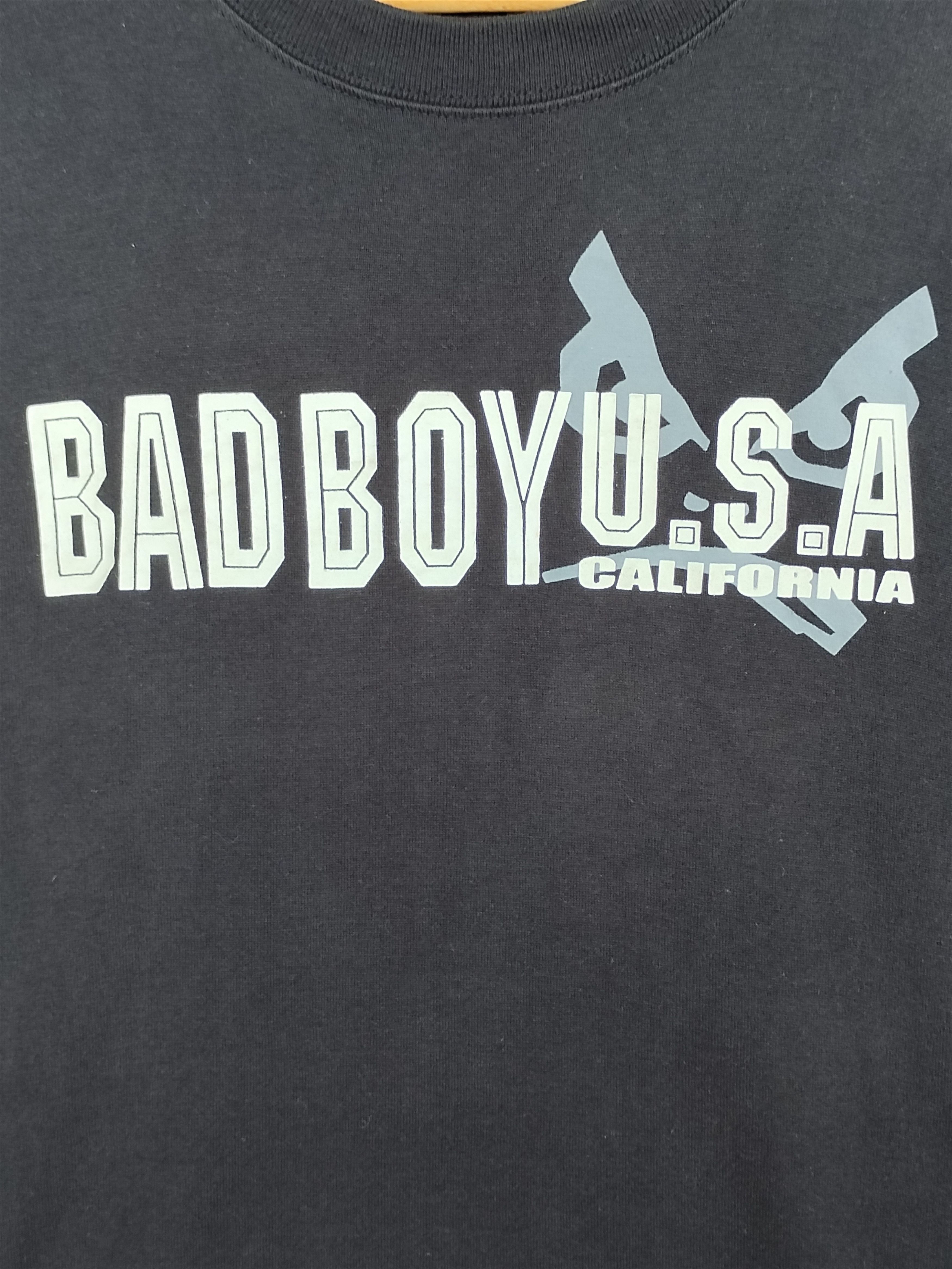 Hook-Ups Vintage Bad Boy Usa Hip Hop Streetwear T-Shirt Size US M / EU 48-50 / 2 - 2 Thumbnail
