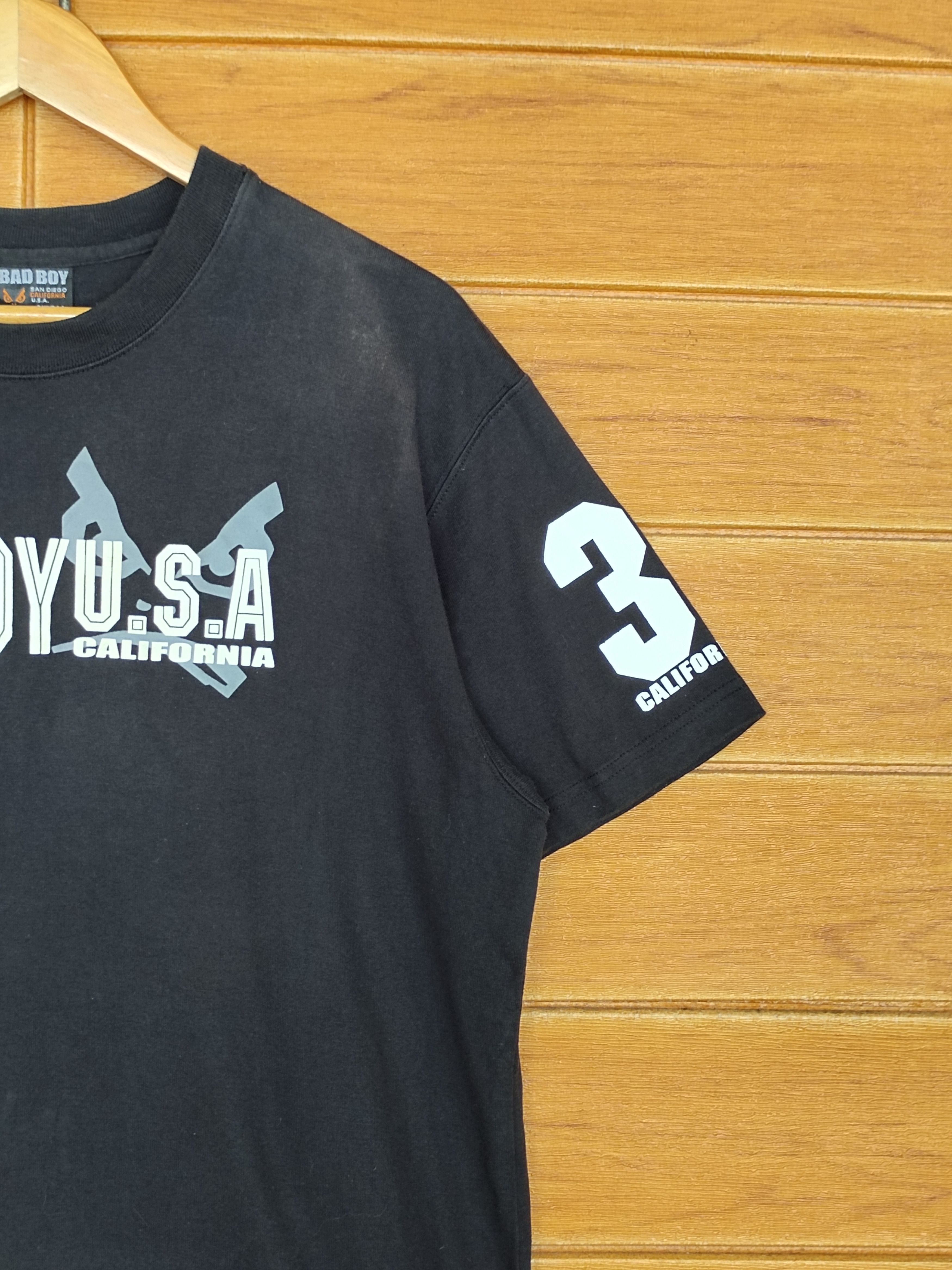 Hook-Ups Vintage Bad Boy Usa Hip Hop Streetwear T-Shirt Size US M / EU 48-50 / 2 - 6 Thumbnail