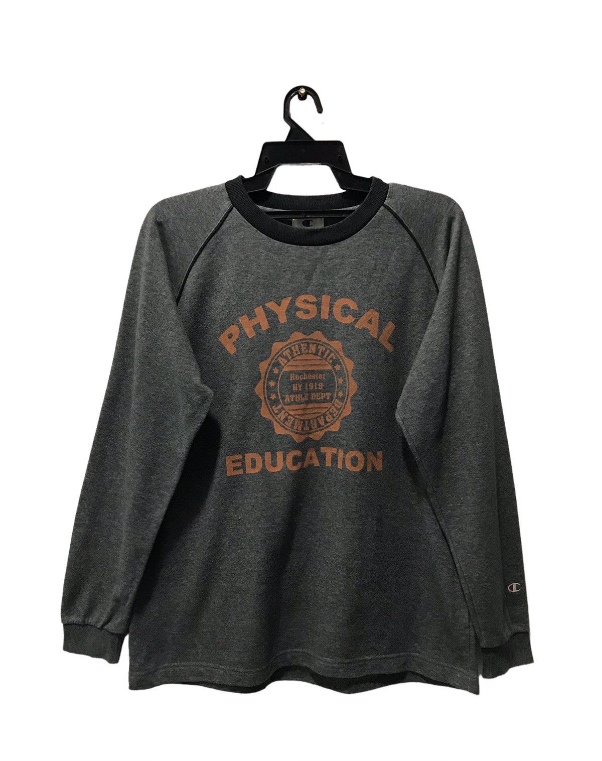 image of Champion Physical Education Sweatshirt in Grey, Men's (Size Medium)