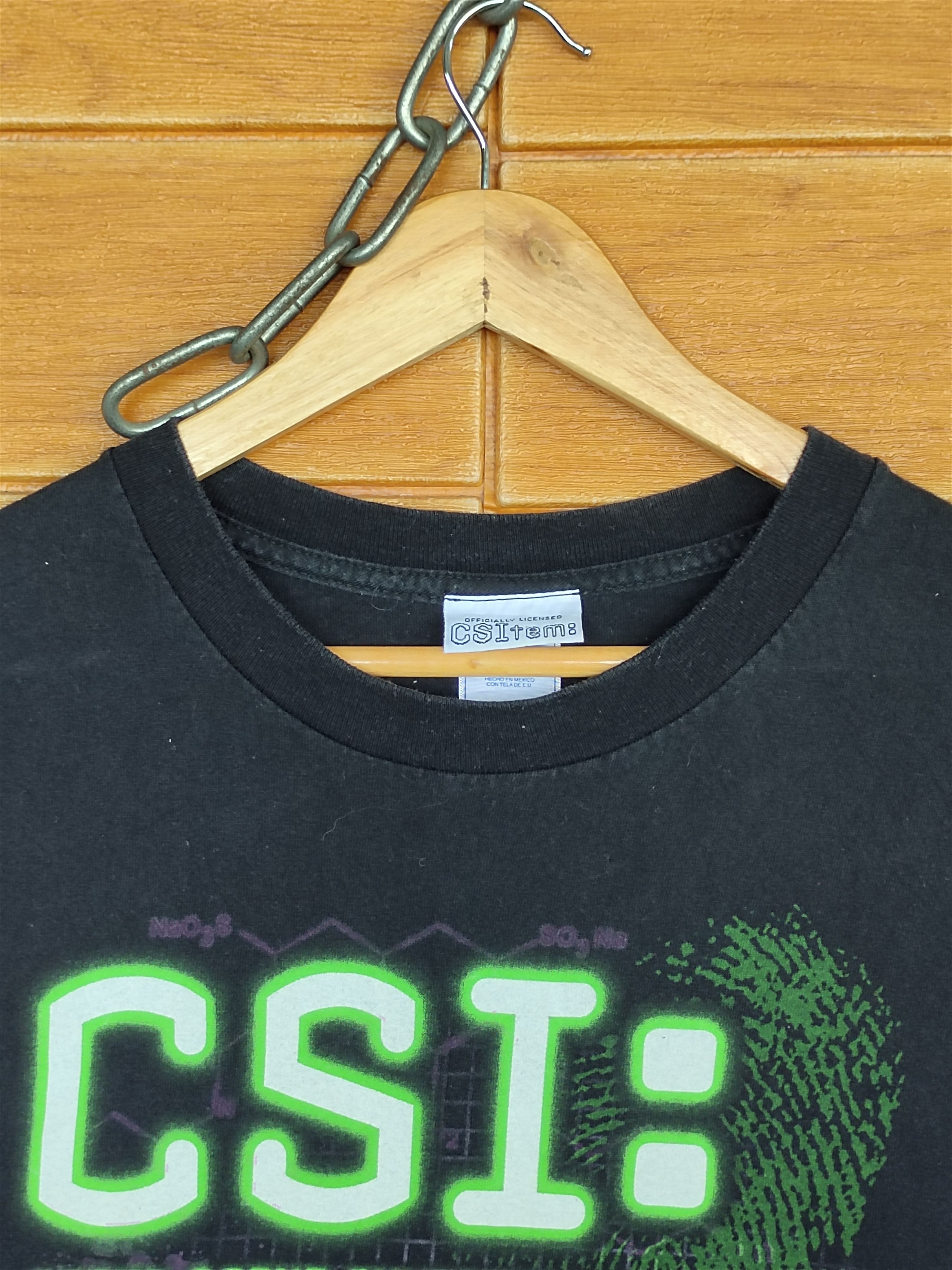 Vintage Vintage 2003 CSI: Crime Scene Investigation LA T-Shirt Size US XL / EU 56 / 4 - 4 Thumbnail