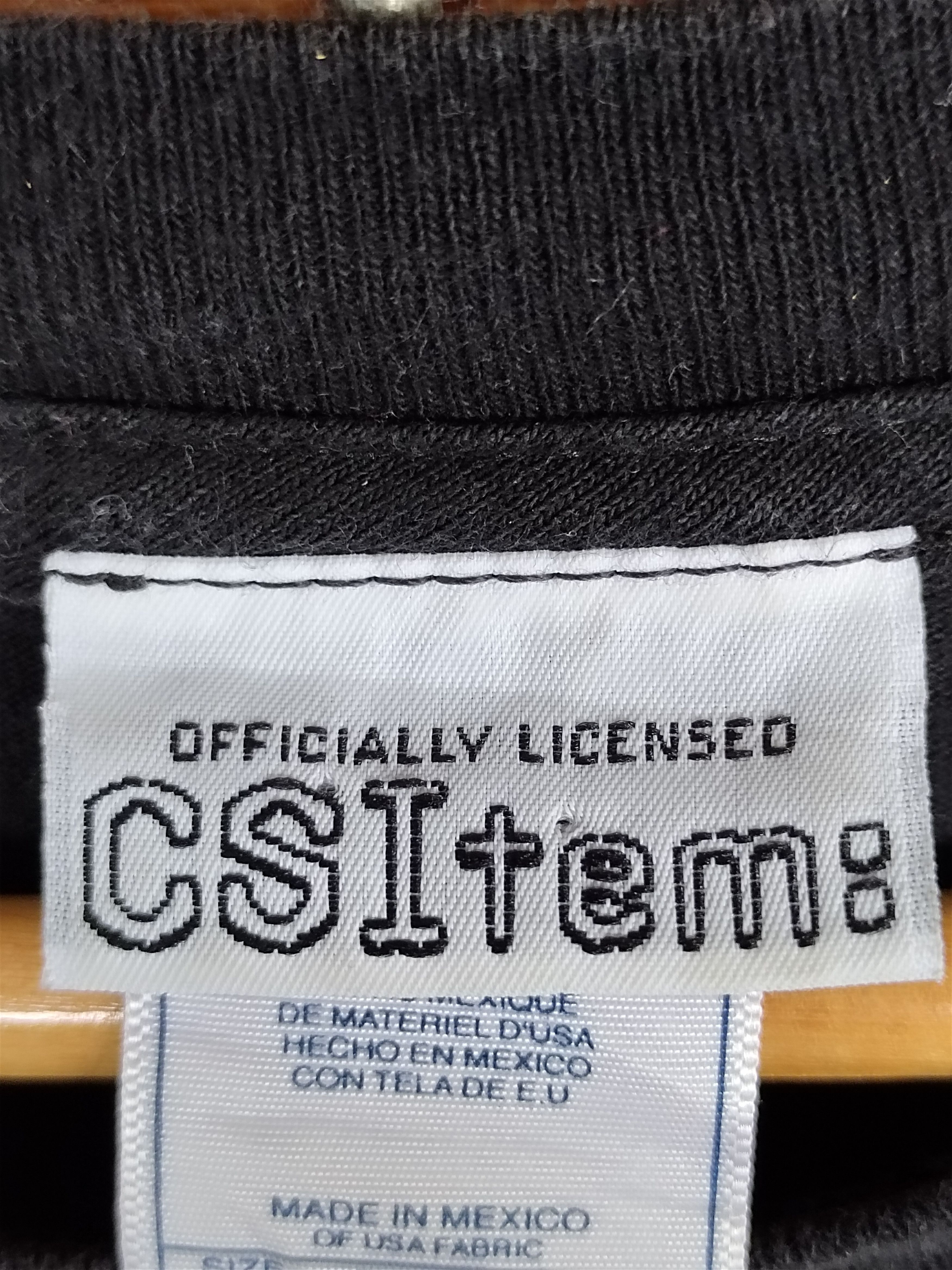 Vintage Vintage 2003 CSI: Crime Scene Investigation LA T-Shirt Size US XL / EU 56 / 4 - 10 Thumbnail