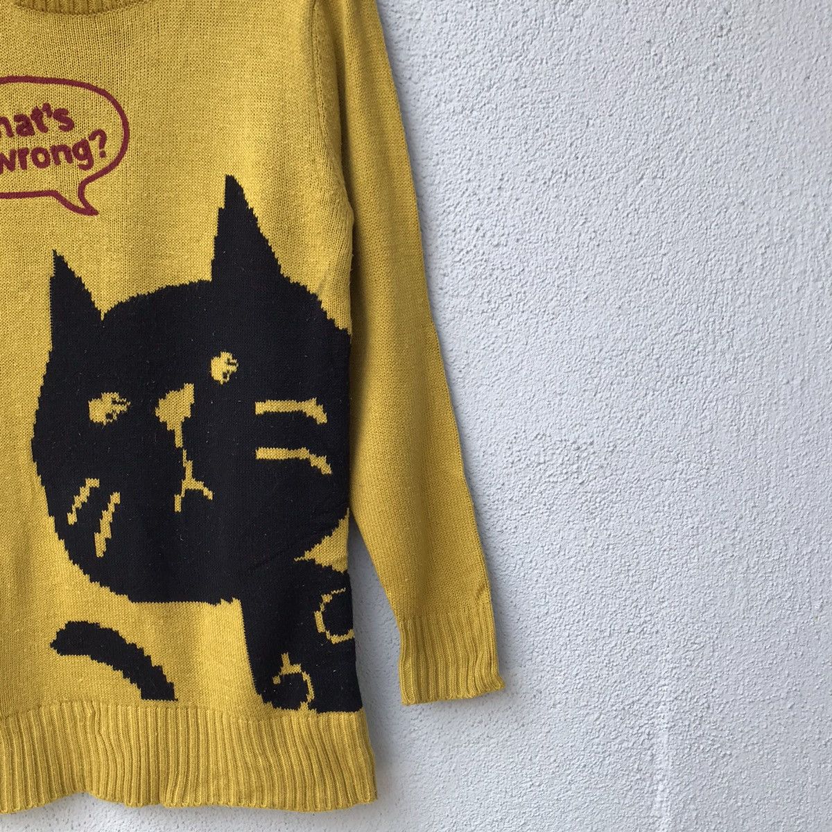 Aran Isles Knitwear Vintage Stippy Cat Motive Pullover Knitwear Size US M / EU 48-50 / 2 - 5 Thumbnail