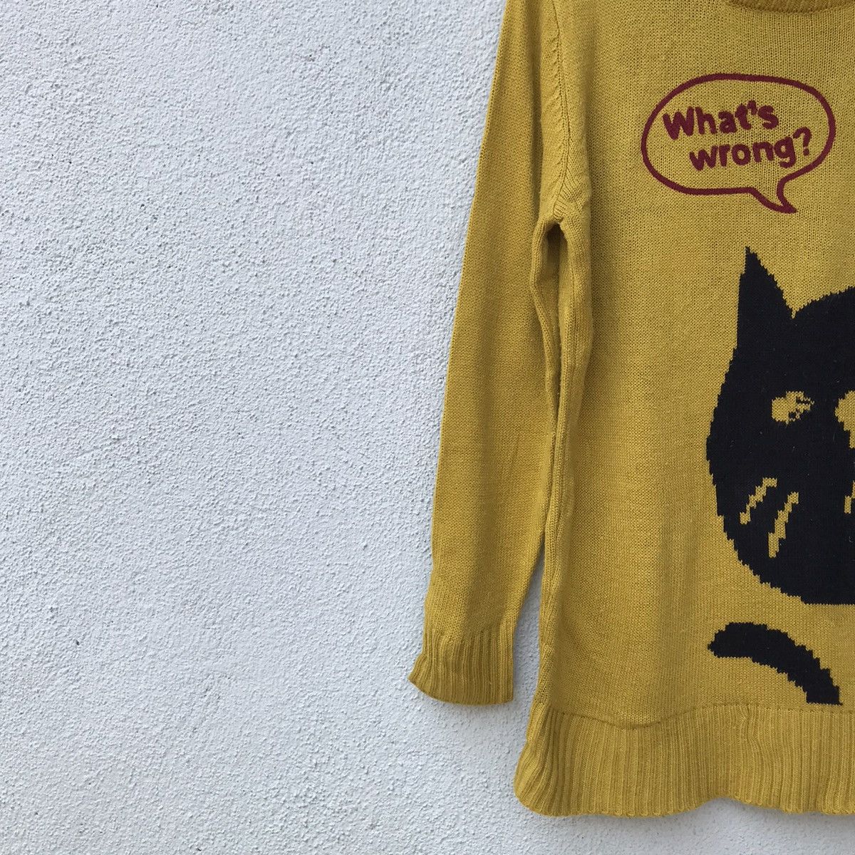 Aran Isles Knitwear Vintage Stippy Cat Motive Pullover Knitwear Size US M / EU 48-50 / 2 - 4 Thumbnail