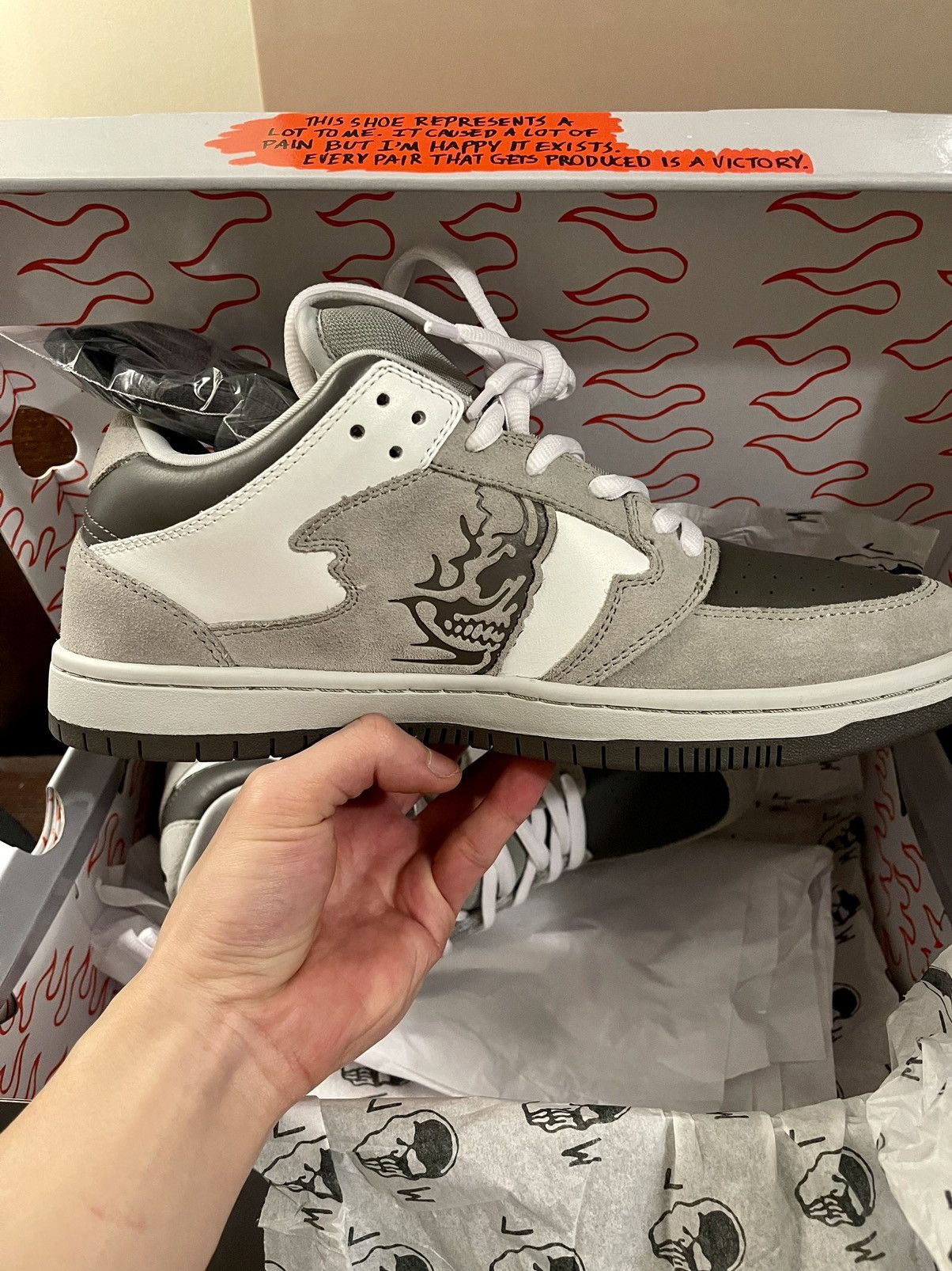 Warren Lotas Warren Lotas Reaper “Slate Gray” Dunks Size10 Brand New Size US 10 / EU 43 - 7 Thumbnail