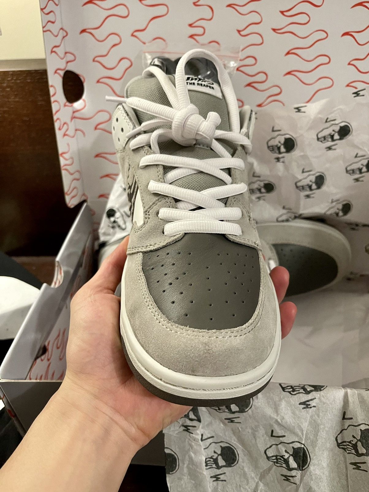 Warren Lotas Warren Lotas Reaper “Slate Gray” Dunks Size10 Brand New Size US 10 / EU 43 - 6 Thumbnail