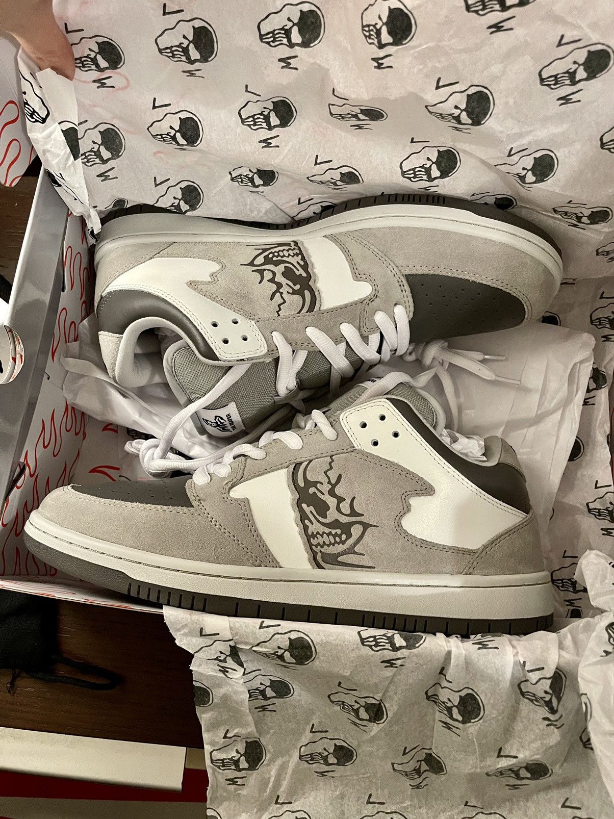 Warren Lotas Warren Lotas Reaper “Slate Gray” Dunks Size10 Brand New Size US 10 / EU 43 - 5 Thumbnail