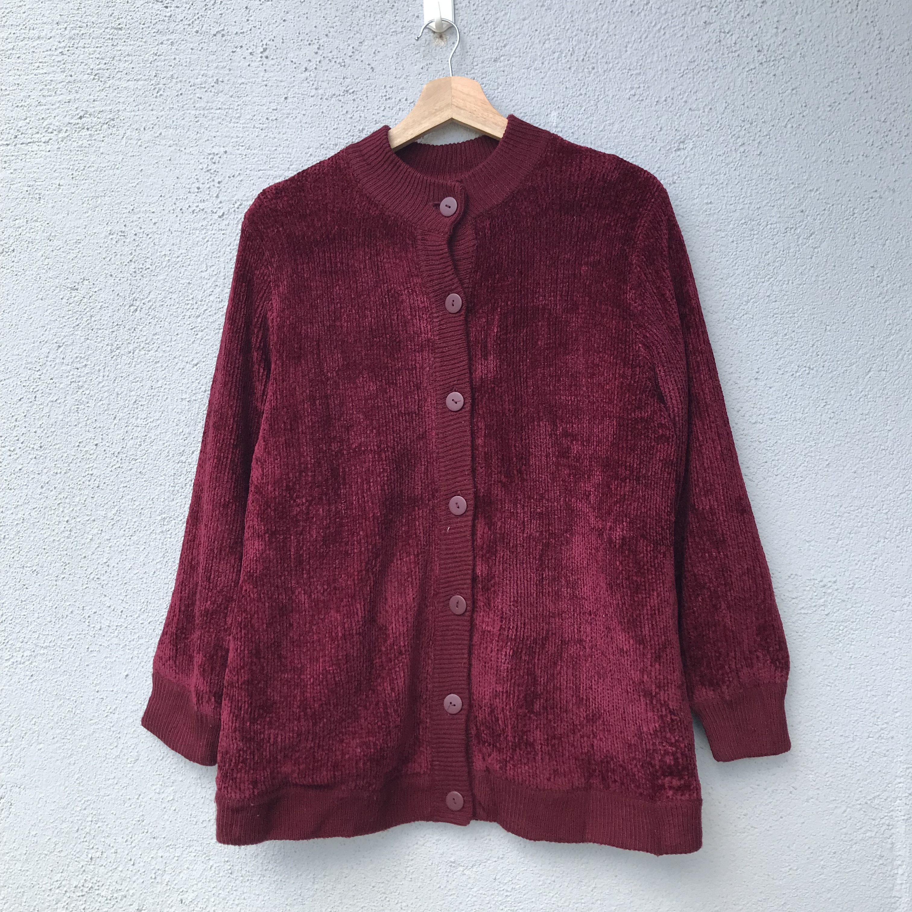 Aran Isles Knitwear Vintage Button Ups Corduroy Knit Sweater Size US M / EU 48-50 / 2 - 1 Thumbnail