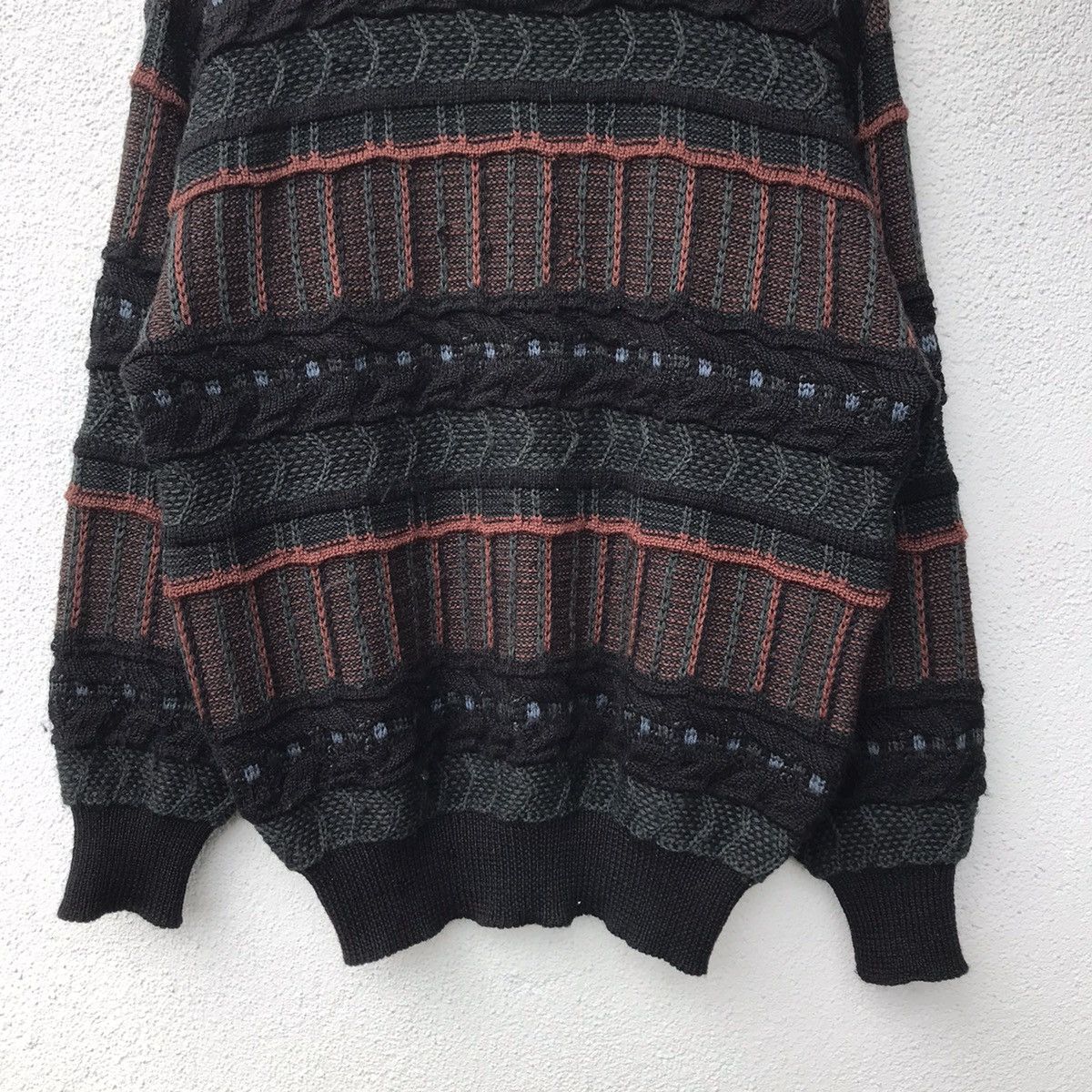 Aran Isles Knitwear Vintage LincolnMast Cable Knit Jumper Knitwear Sweater Size US L / EU 52-54 / 3 - 3 Thumbnail
