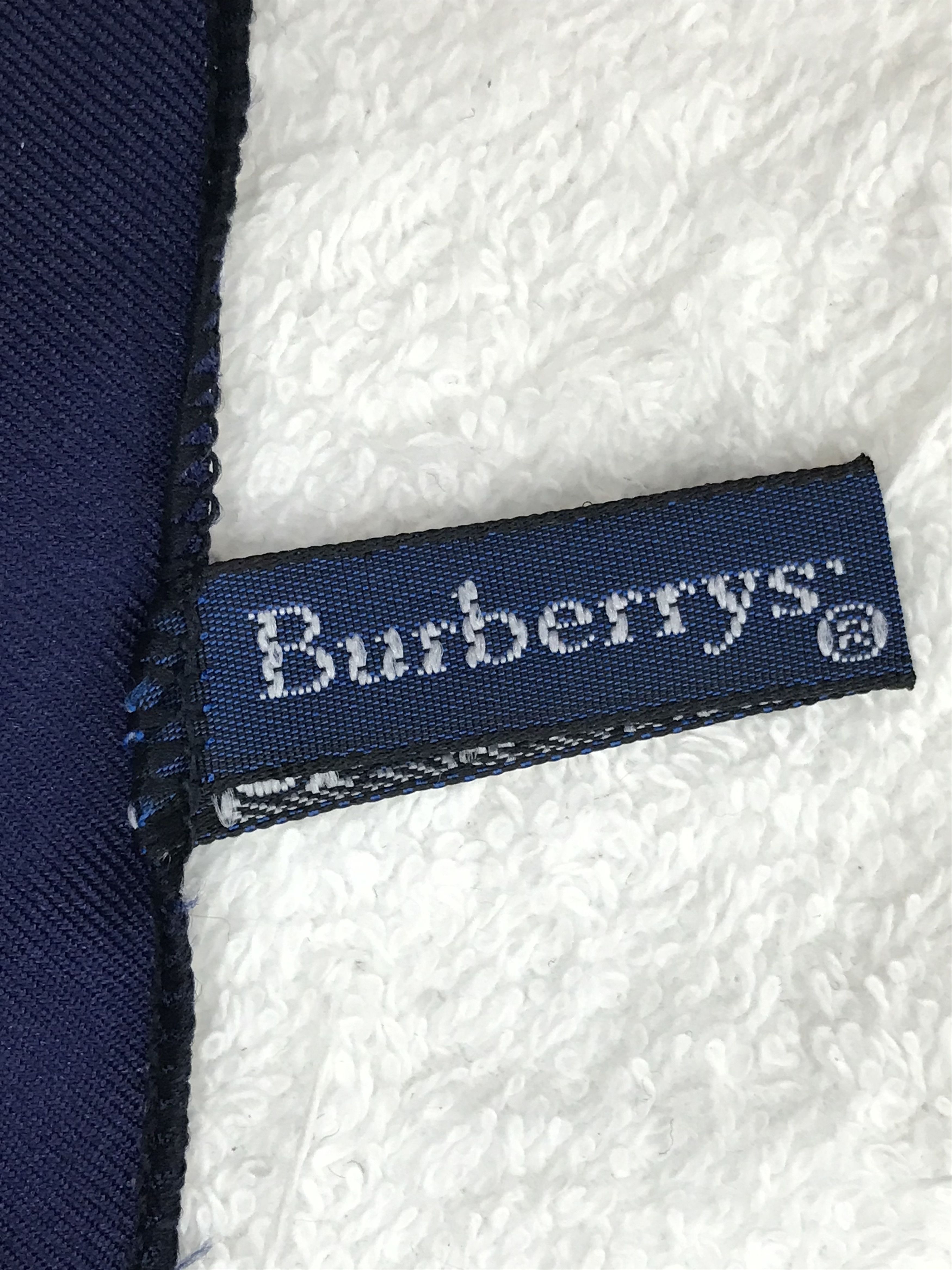 Vintage Burberry silk scarf society hair accessories