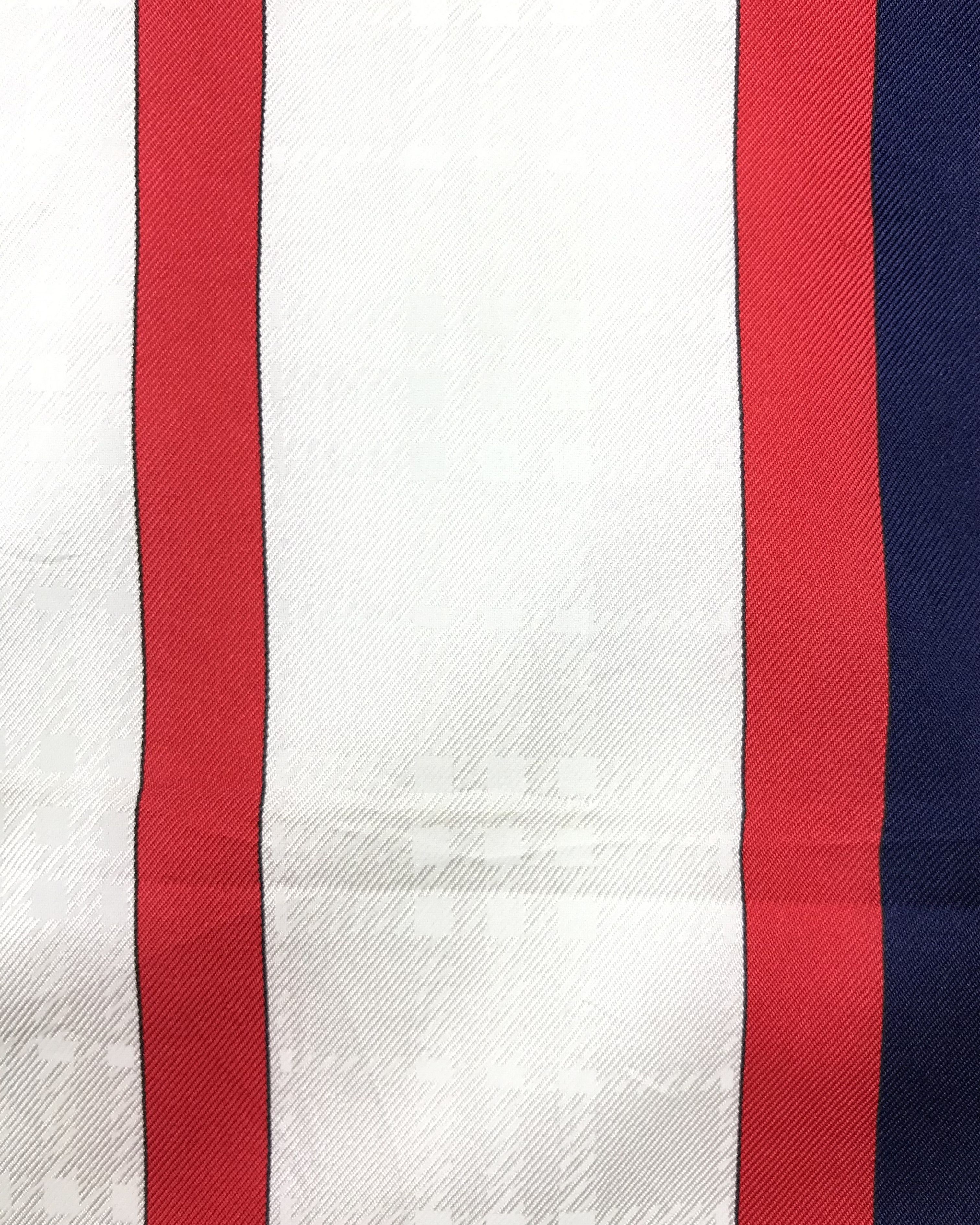 Vintage Burberry silk scarf society hair accessories
