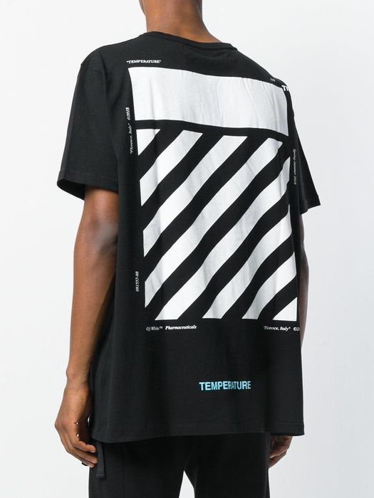 Off white store temperature tee white