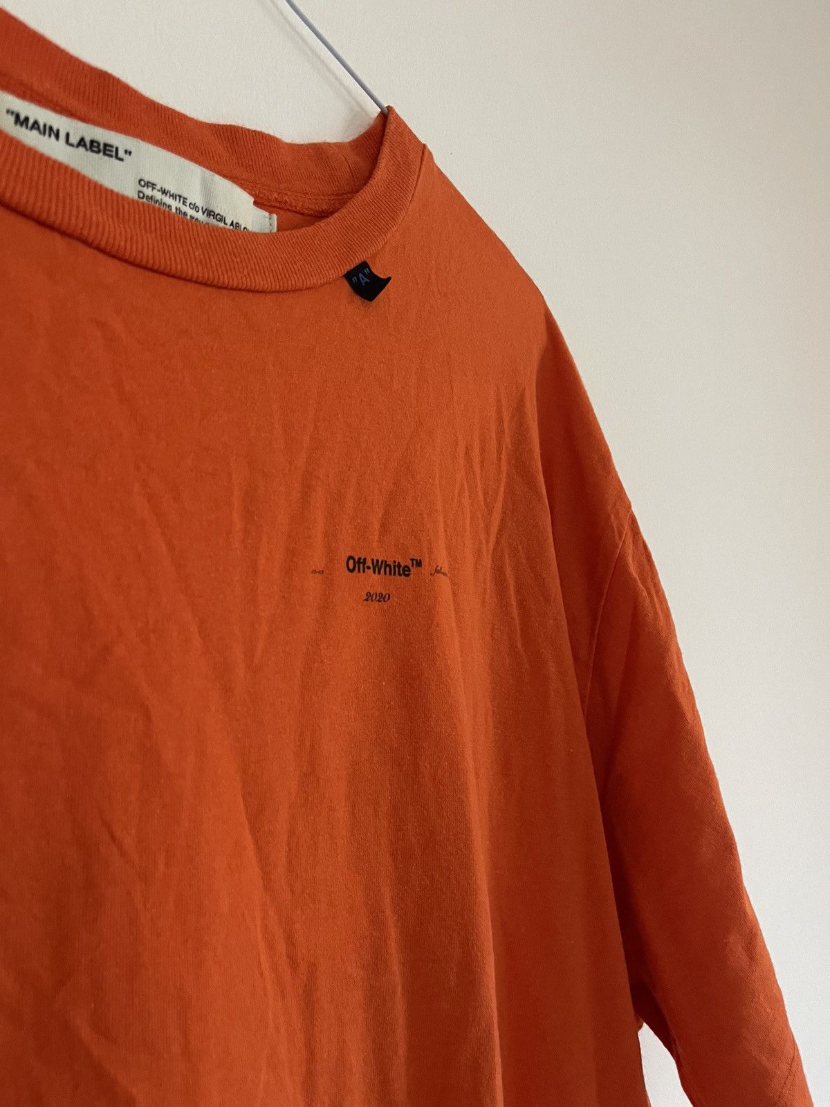 Off-White Off white orange abstract TEE Size US L / EU 52-54 / 3 - 5 Thumbnail