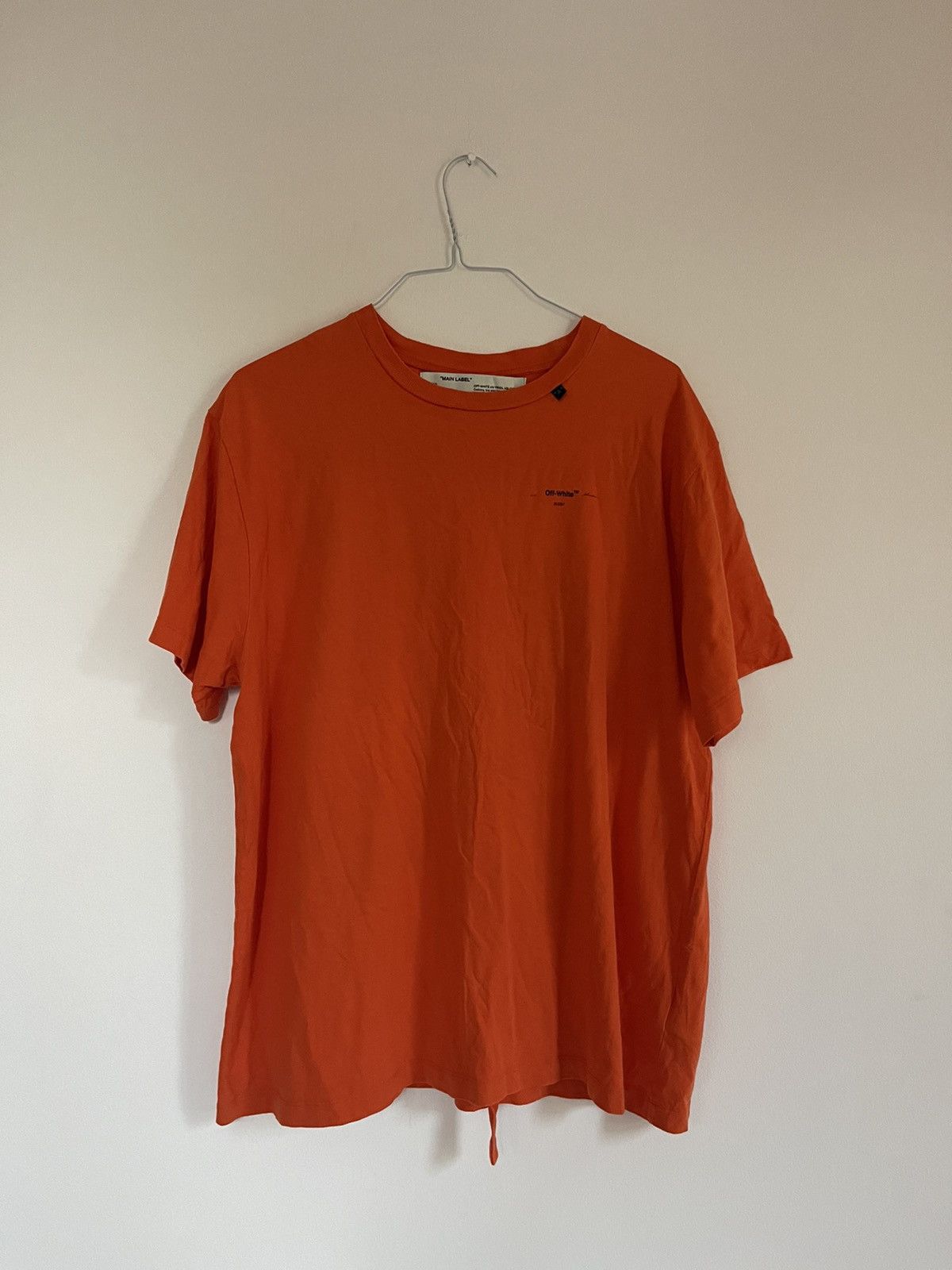 Off-White Off white orange abstract TEE Size US L / EU 52-54 / 3 - 2 Thumbnail