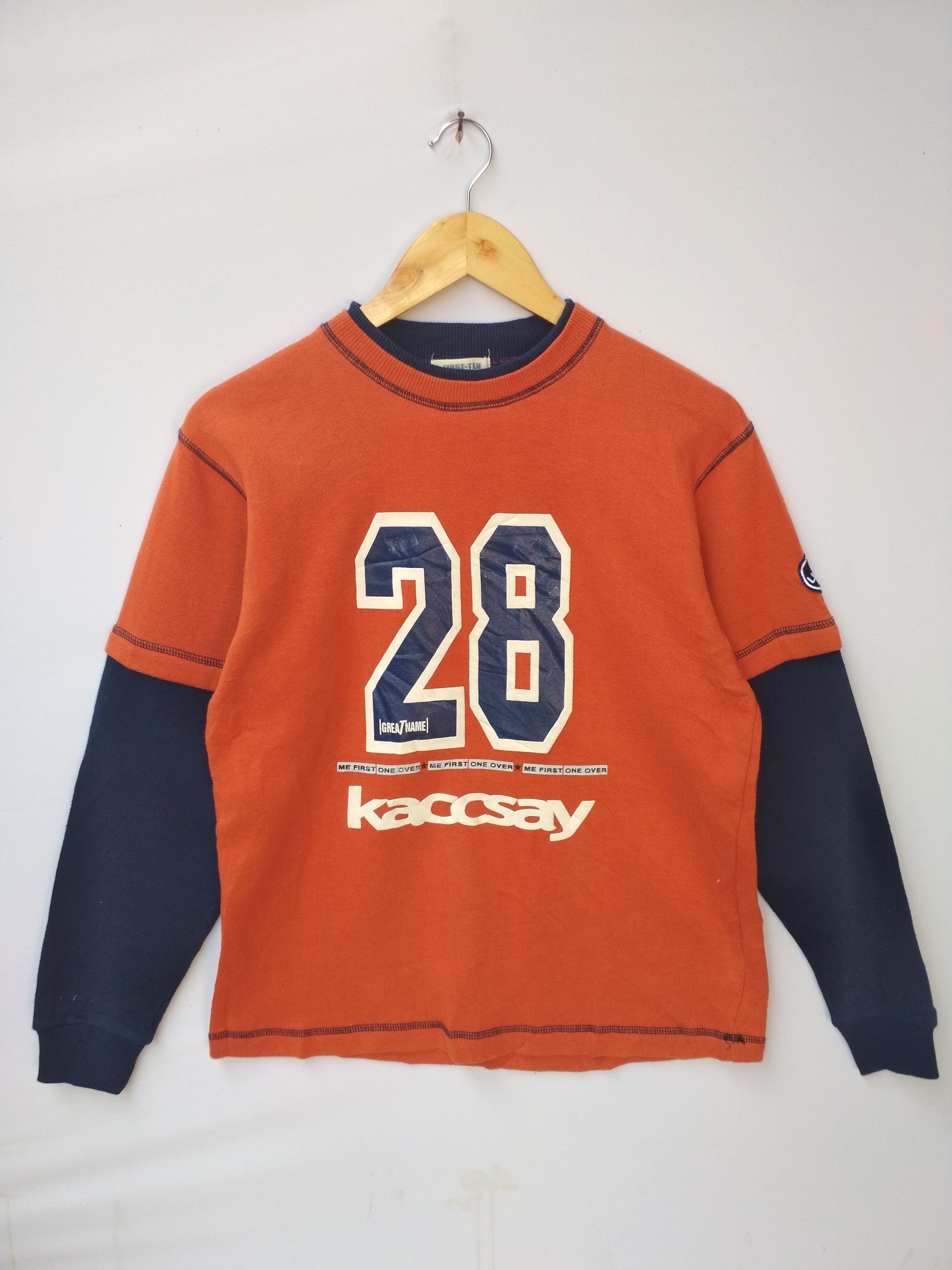 Other FISRT TEN NUMBER #28 DUAL COLOR SWEATSHIRT Size US M / EU 48-50 / 2 - 1 Thumbnail