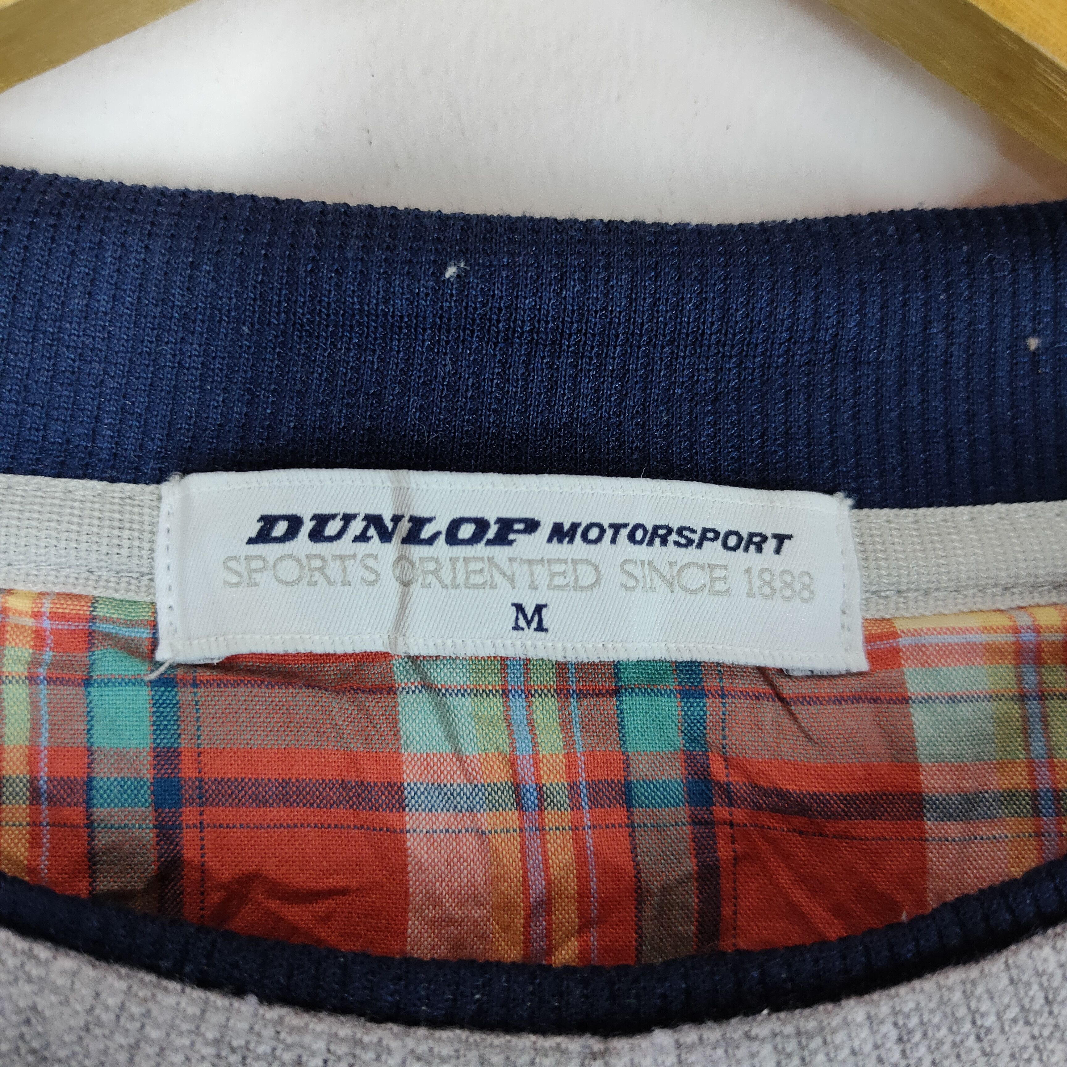 Dunlop DUNLOP MOTORSPORT M Size Cool Design Sweatshirt Size US M / EU 48-50 / 2 - 5 Thumbnail