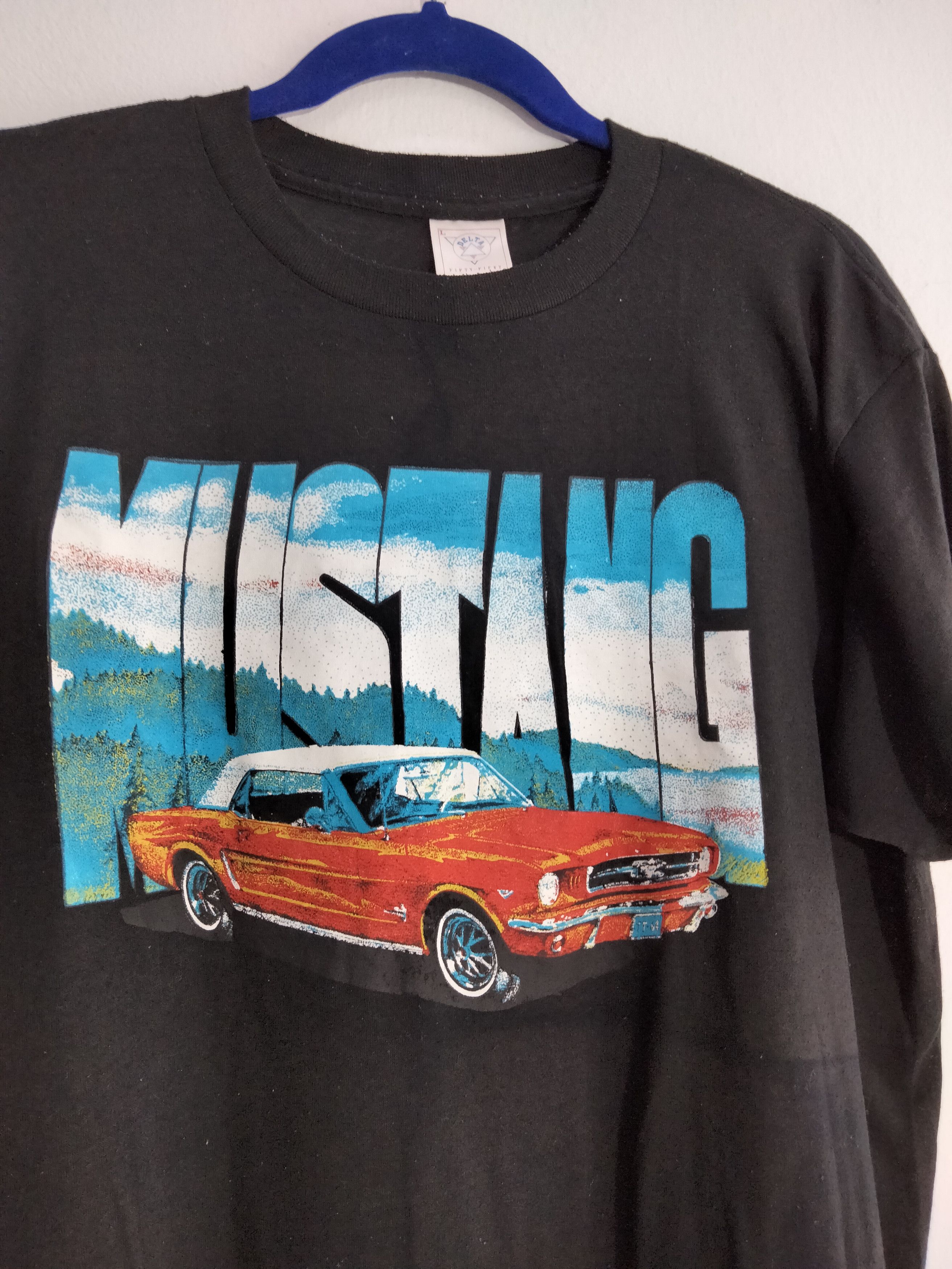 Delta × Mustang Vintage Mustang T shirt Delta Size US L / EU 52-54 / 3 - 14 Thumbnail