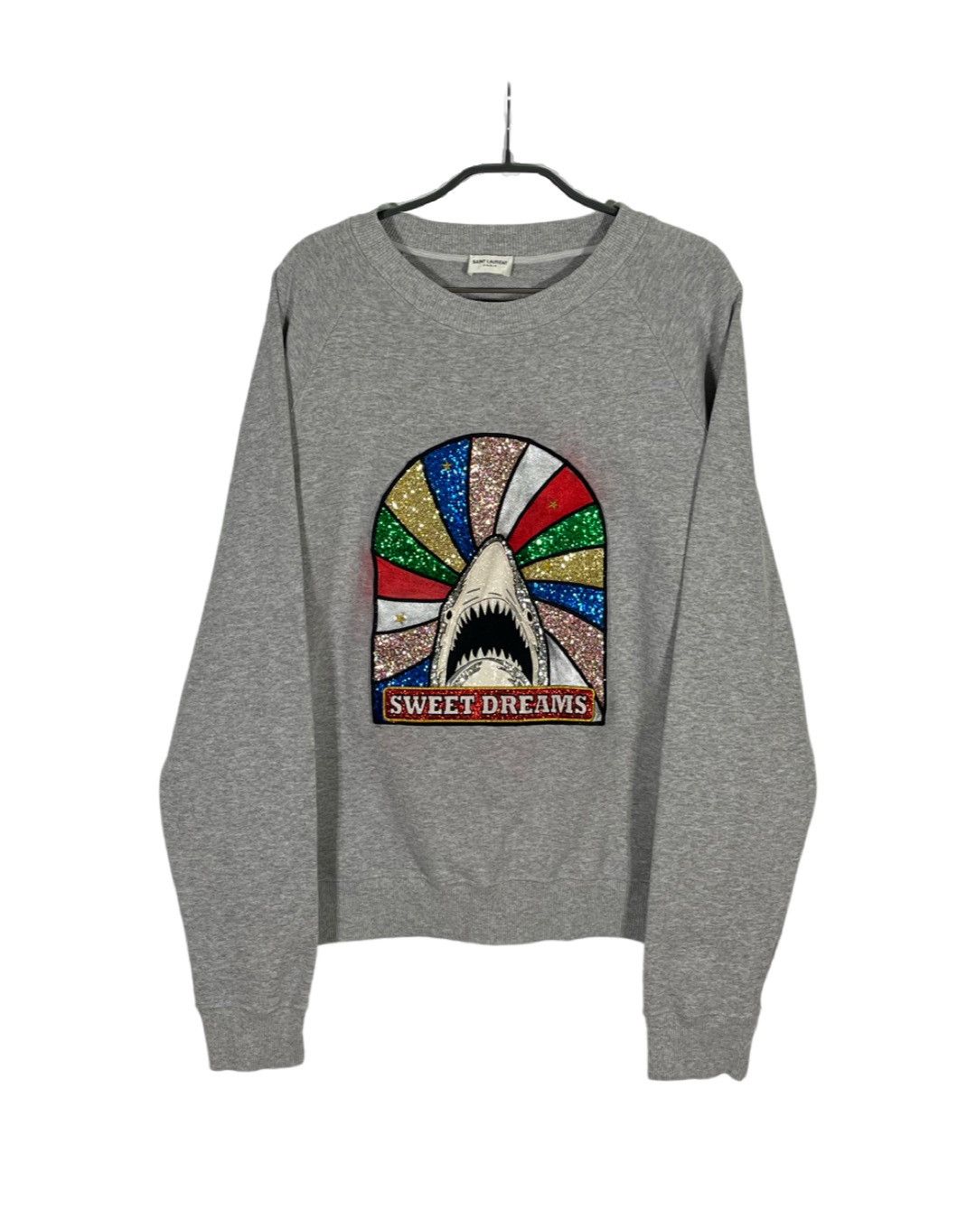 Saint Laurent Shark Patch Sweet Dreams Sweatshirt