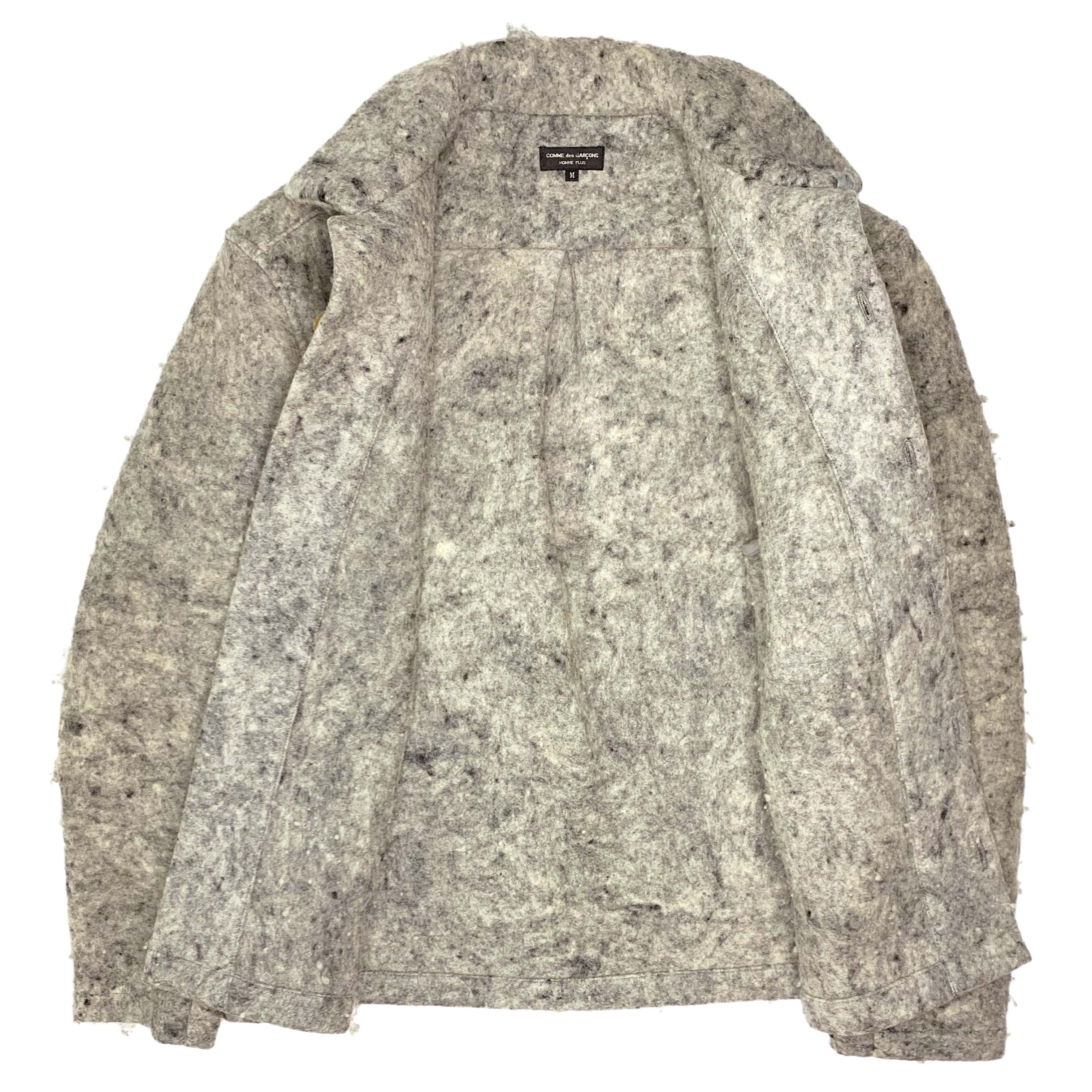 Comme des Garcons × Comme des Garcons Homme × Comme des Garcons Homme Plus AW95 Numbered Oversized Pressed Wool Felt Set Size 52R - 3 Thumbnail