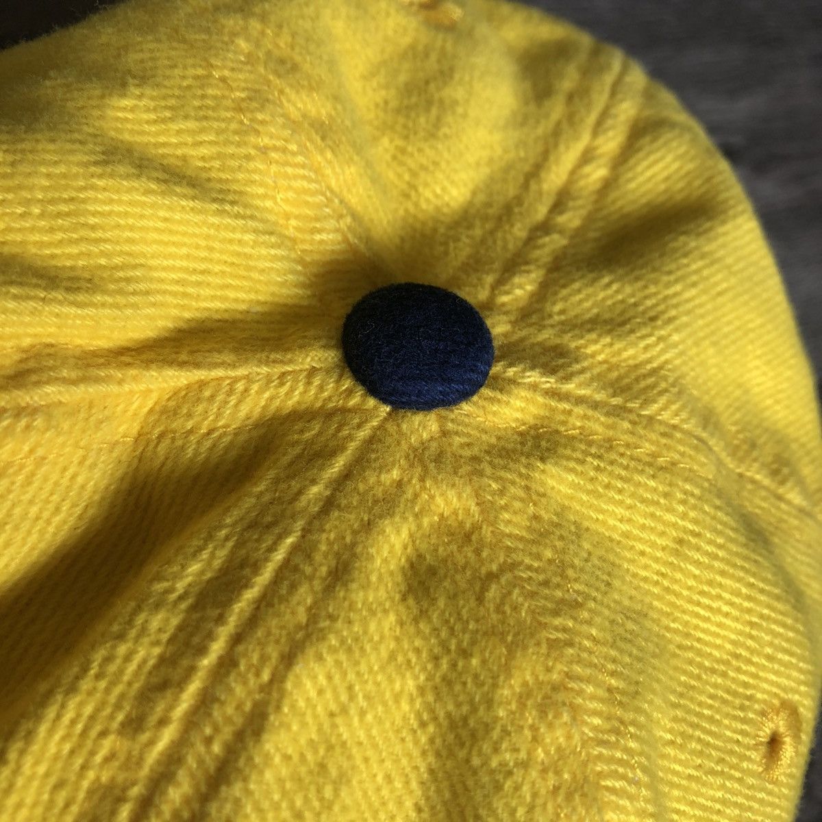 Nike Vintage 2000s Nike Swoosh Basic Logo Baseball Cap Hat Yellow Size ONE SIZE - 4 Thumbnail