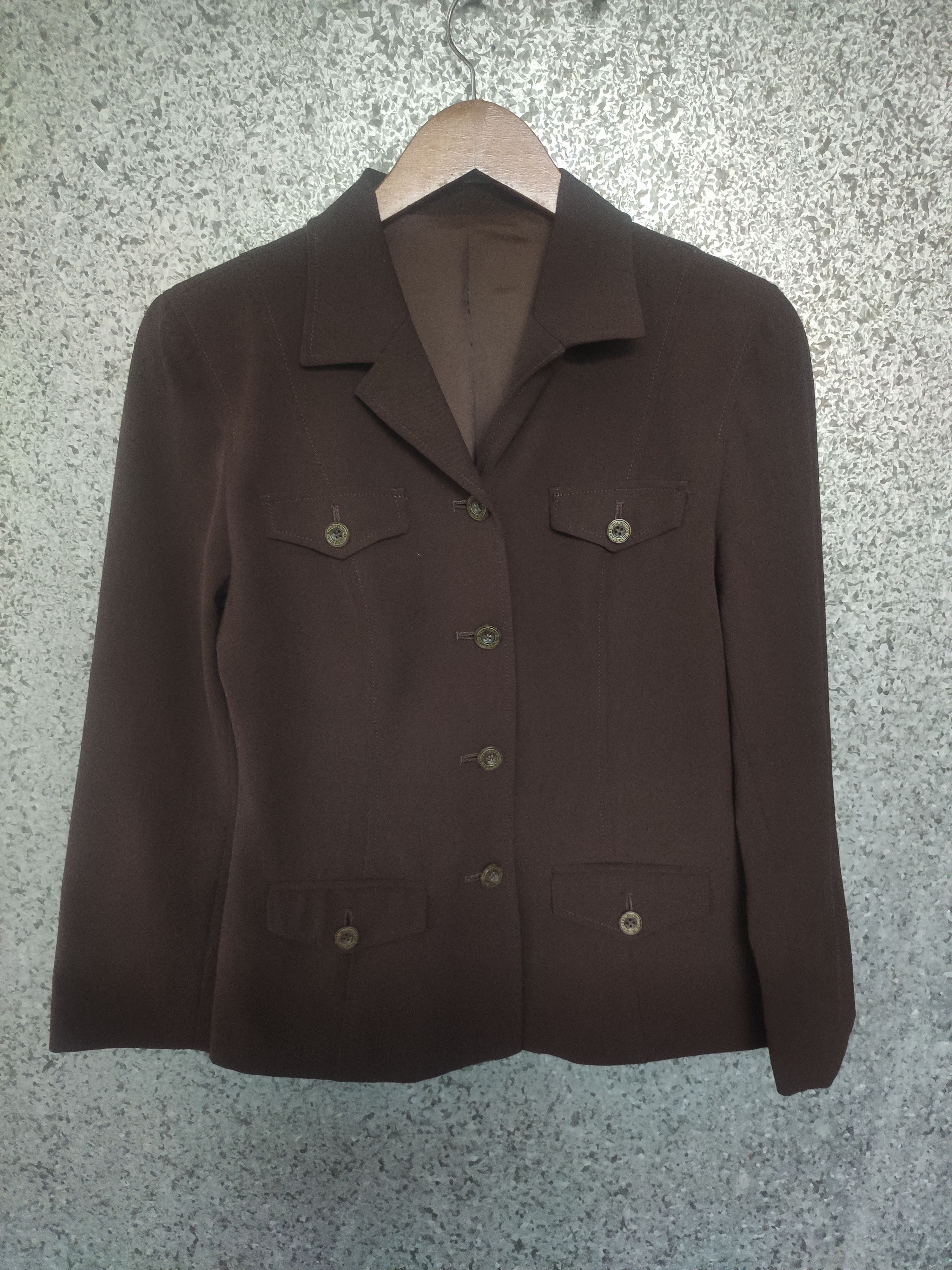 Vintage Burberry jacket button up