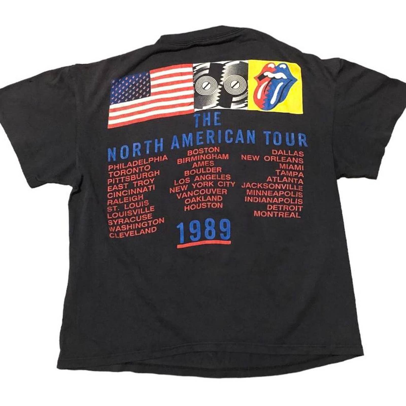 Sportswear Vintage Rolling Stones North American Tour T-Shirt Size US M / EU 48-50 / 2 - 2 Preview