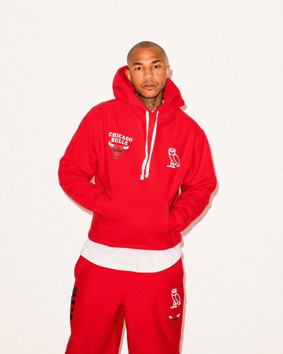 Drake OVO X NBA BULLS HOODIE - XXXL (3XL) Size US XXL / EU 58 / 5 - 4 Thumbnail